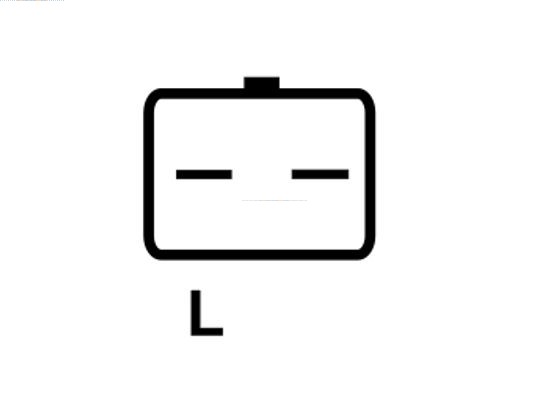 AS-PL Lichtmaschine Generator 125A 12V für Renault Clio II 1.2 16V 1.9 dCi 100