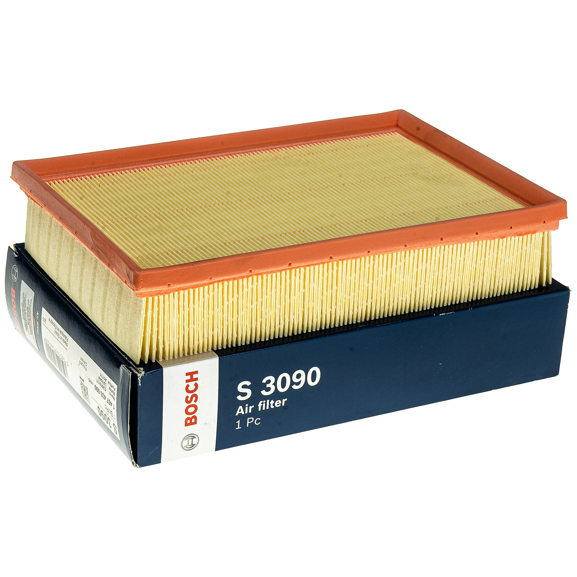 BOSCH Luftfilter für Peugeot 307 3A/C 1.6 16V 2.0 3H 3E Citroën C4 I LC_ LA_