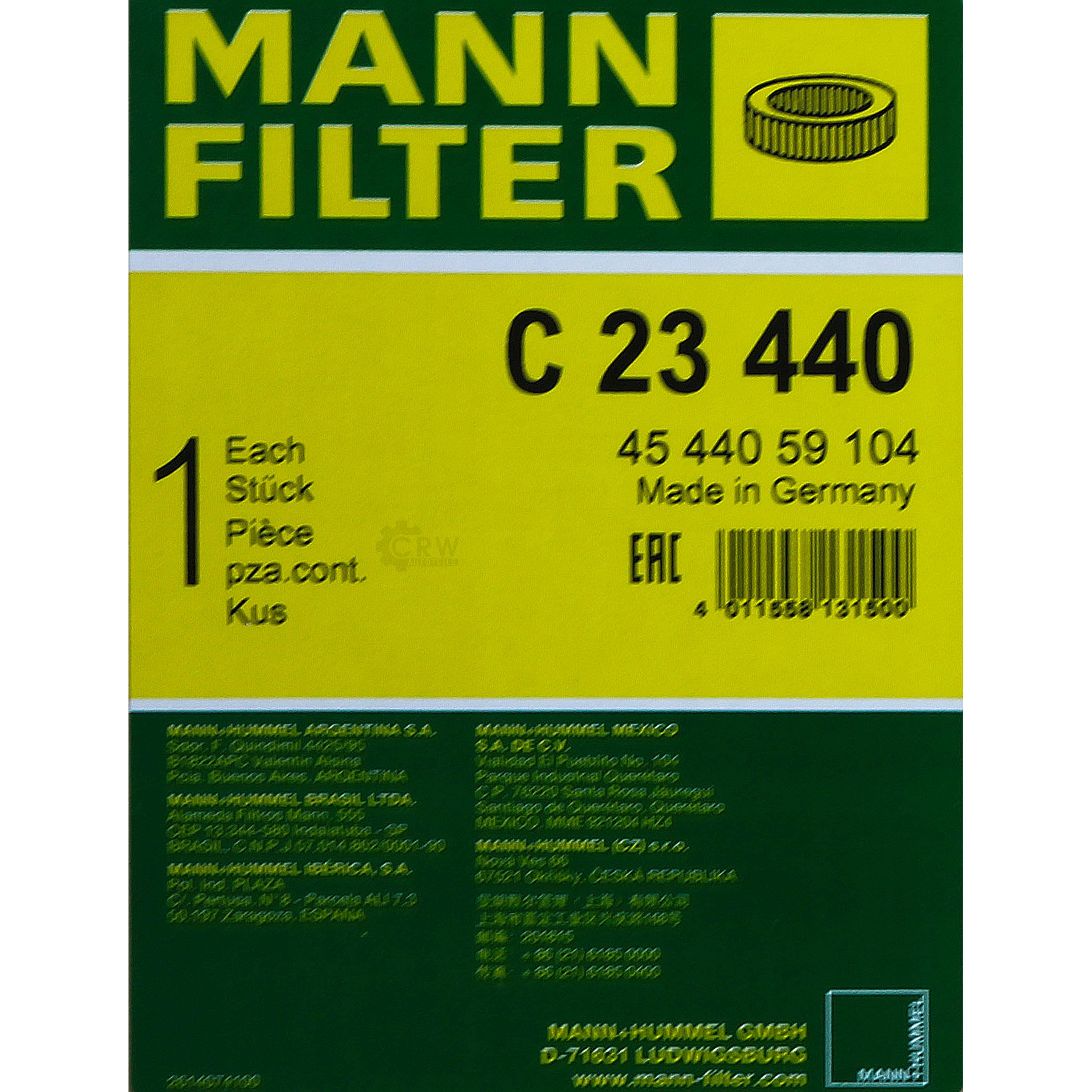 MANN-FILTER Luftfilter C 23 440