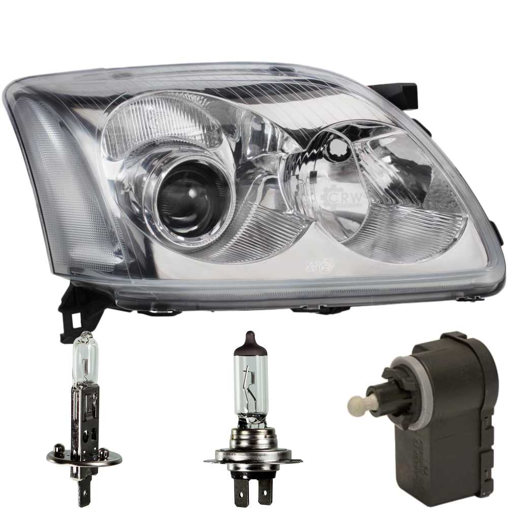 Scheinwerfer rechts für Toyota Avensis T25 02.2003-06.2006 inkl. Motor