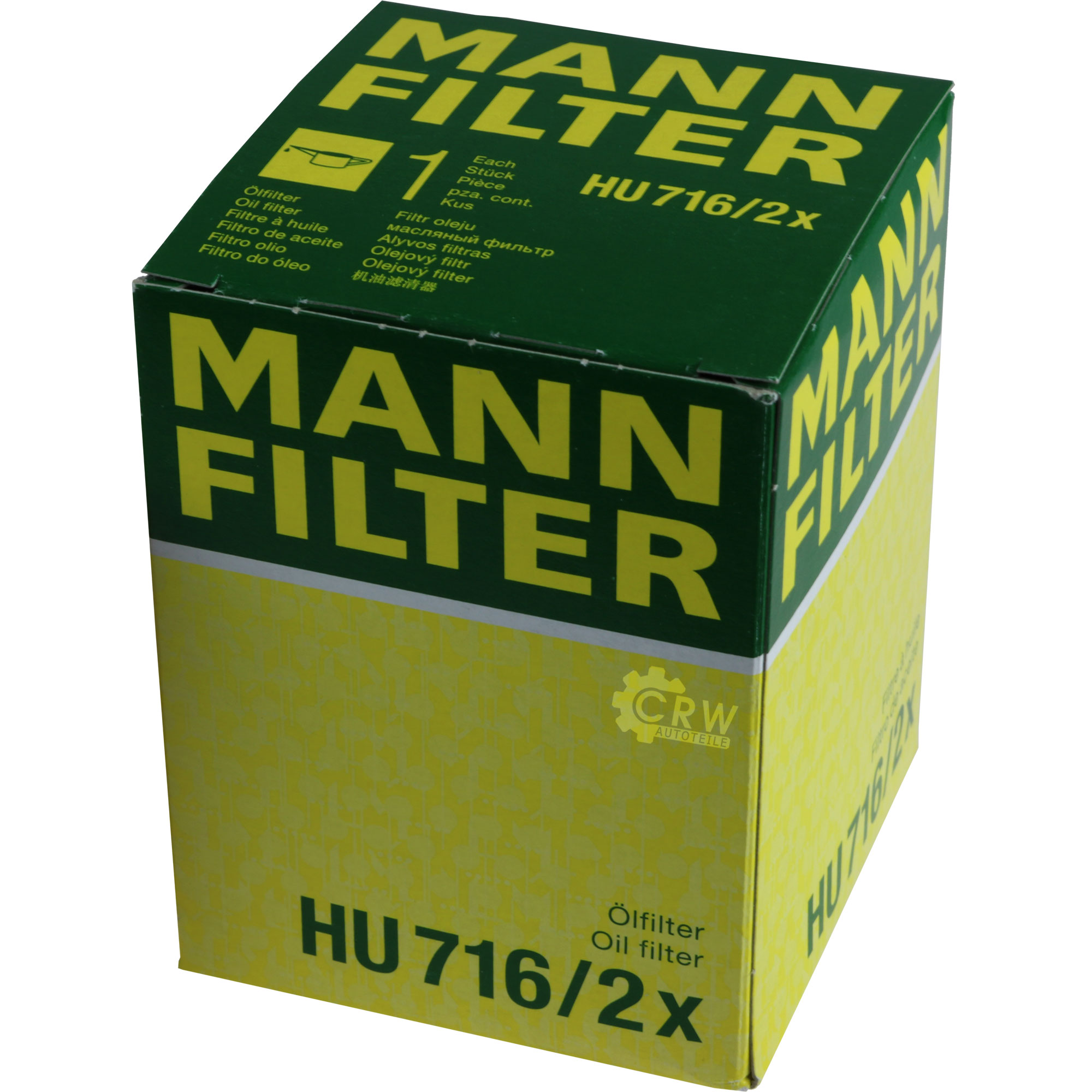 MANN-FILTER Ölfilter HU 716/2 x Oil Filter