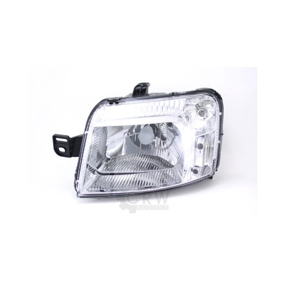 Scheinwerfer Set für FIAT PANDA (169) Bj. 09/03-07/09 H4 mit Motor 1327502