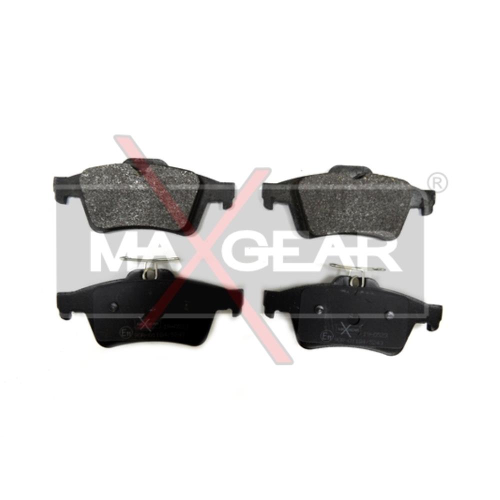 MAXGEAR Bremsbeläge Bremsbelegsatz hinten für Ford Focus II Mazda 3 5