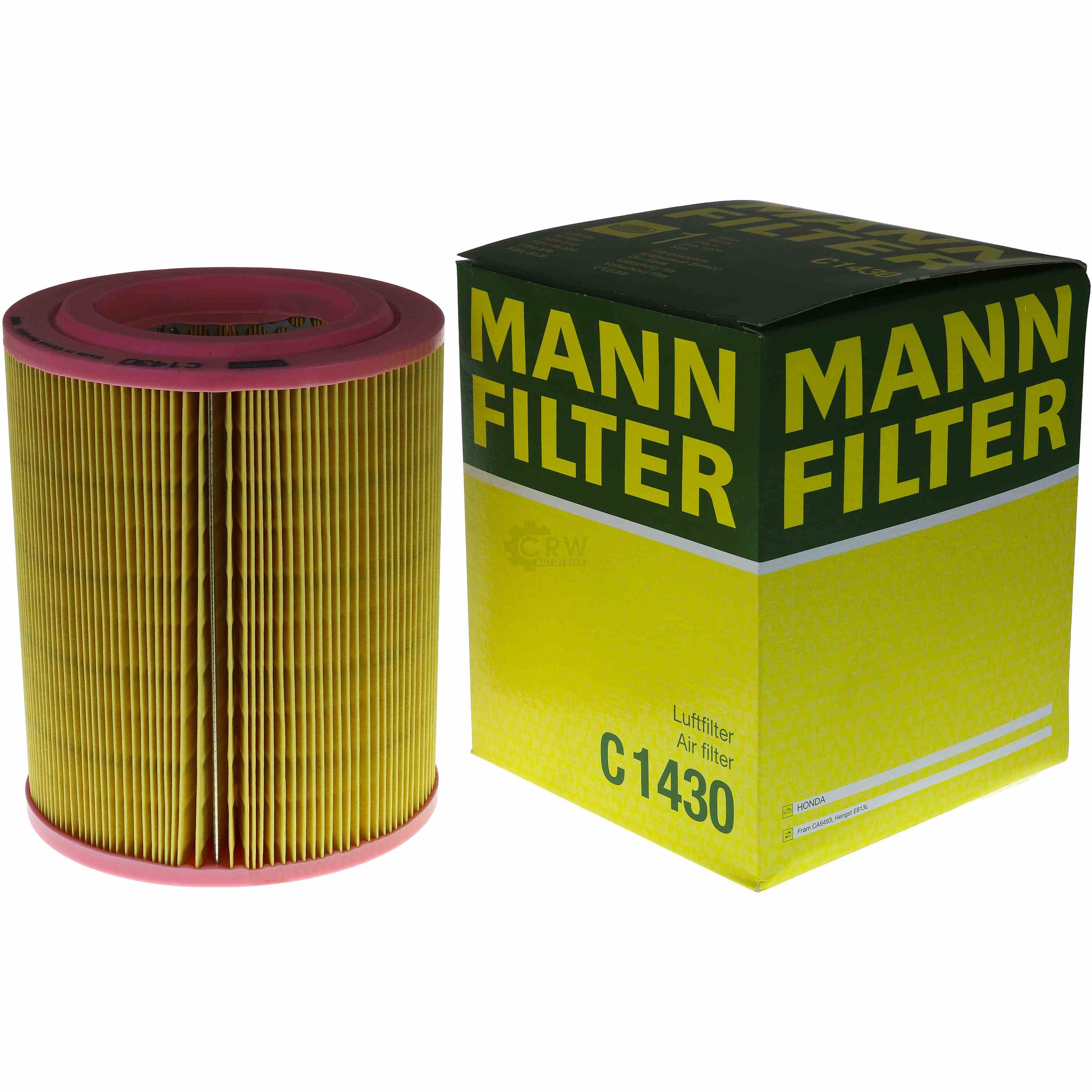 MANN-FILTER Luftfilter für Honda CR-V II RD_ 2.0 FR-V BE RN