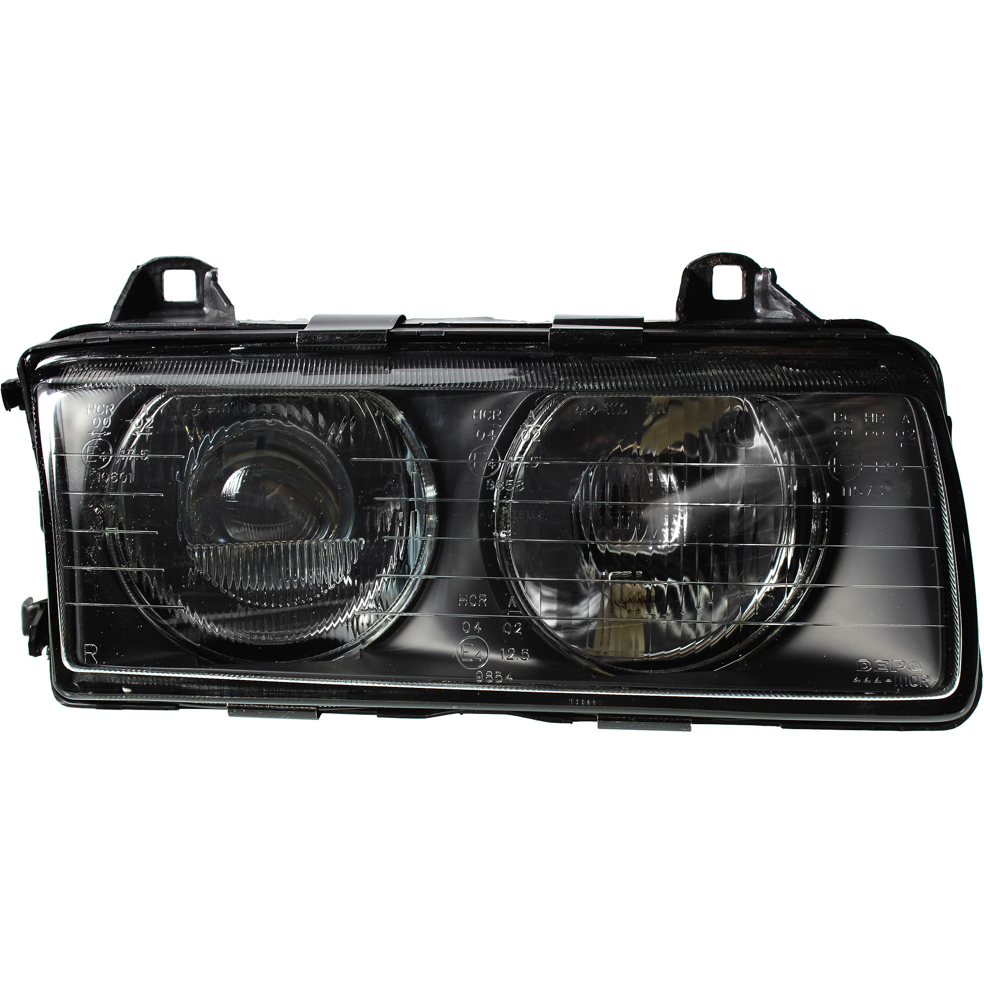 Halogen Scheinwerfer rechts für BMW Typ 3 / E36 12.90-09.94 H1/H1 ohne Motor