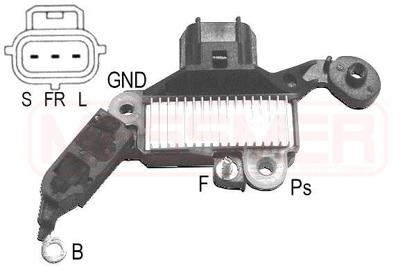 ERA Generatorregler Lichtmaschinenregler 14.5V für Ford Transit Connect