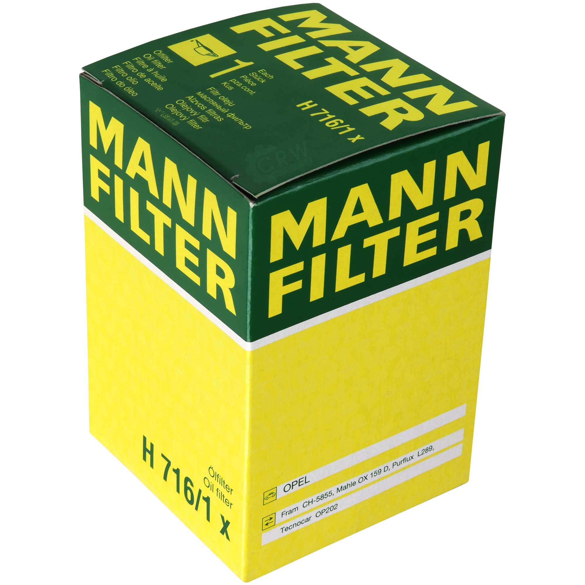 MANN-FILTER Ölfilter für Opel Vectra B Caravan 31_ 2.0 Di 16V J96 38_