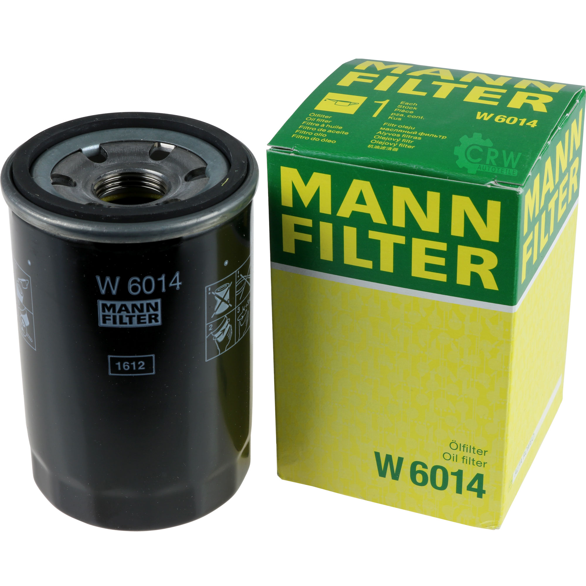 MANN-FILTER Ölfilter W 6014 Oil Filter