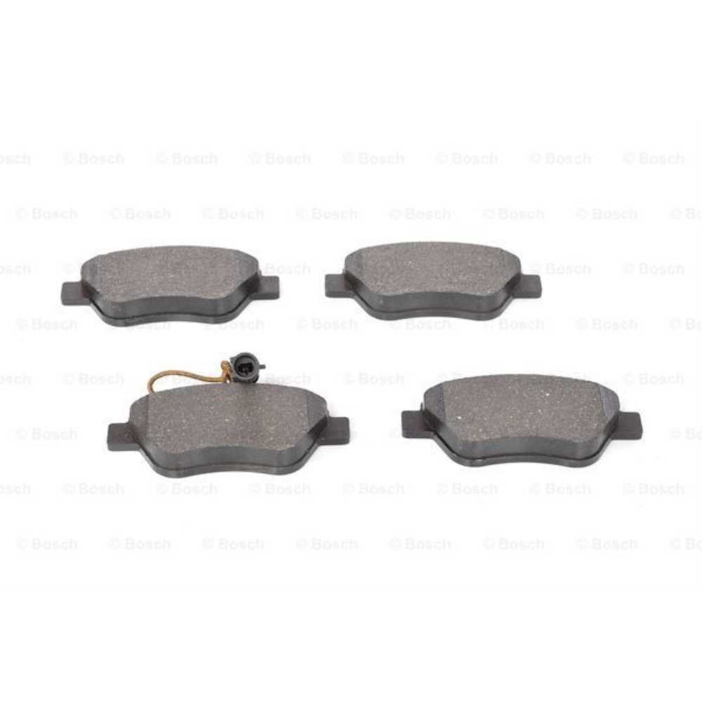 BOSCH Satz Bremsbeläge + Bremsscheiben belüftet vorne für Fiat 500 312 312