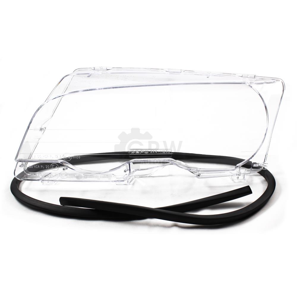 Scheinwerferglas Streuscheibe Set für BMW 3er E46 Bj. 99-03 Coupe Cabriolet