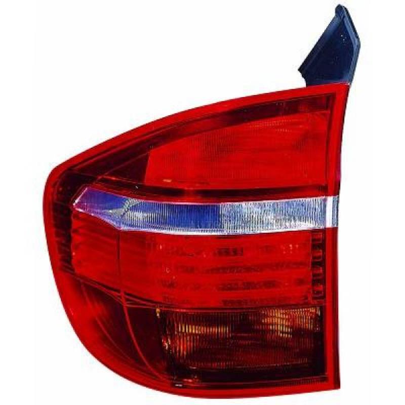 Rückleuchte Heckleuchte LED links außen für BMW X5 E70 07- Rot/Weiss DOO