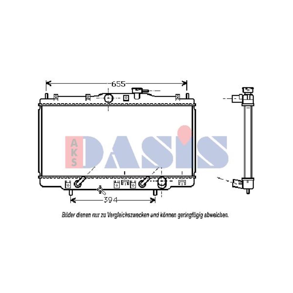 Wasserkühler Motorkühler für Honda Accord VI CK CG CH CF8 1.8i