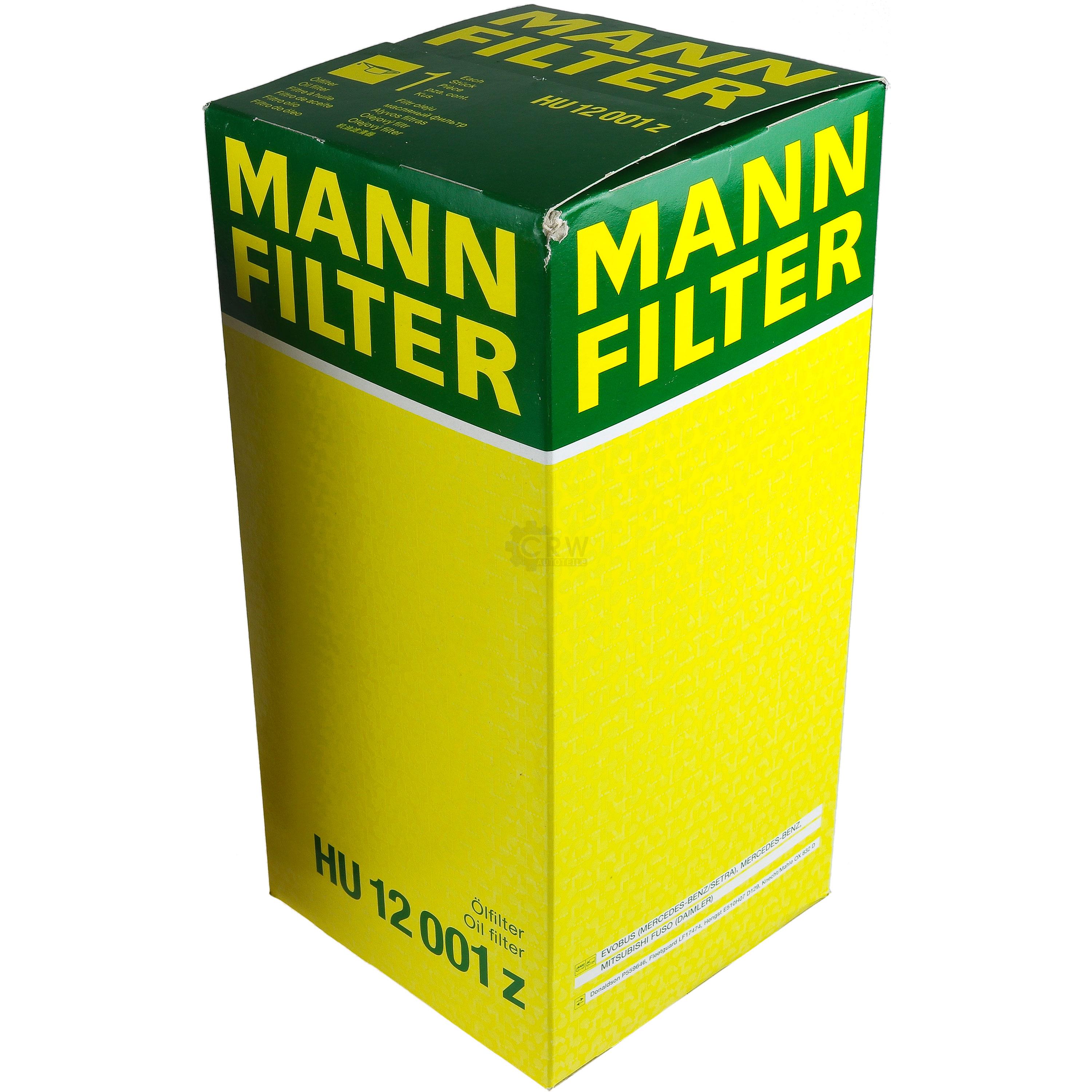 MANN-FILTER HU 12 001 z Ölfilter Oil Filter
