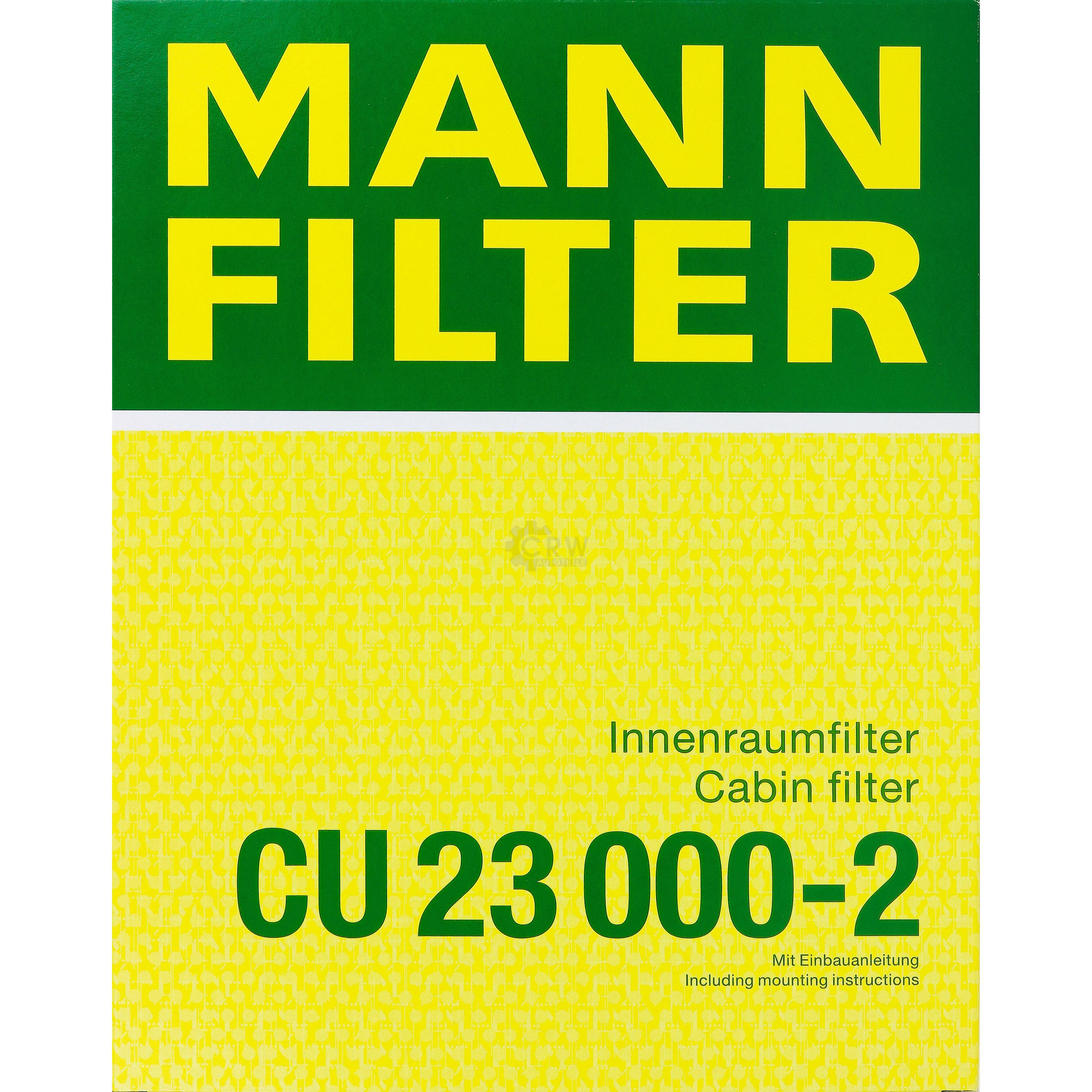 MANN-FILTER Filter Innenraumluft für Mitsubishi Space Star DG_A 1.6 16V 1.3