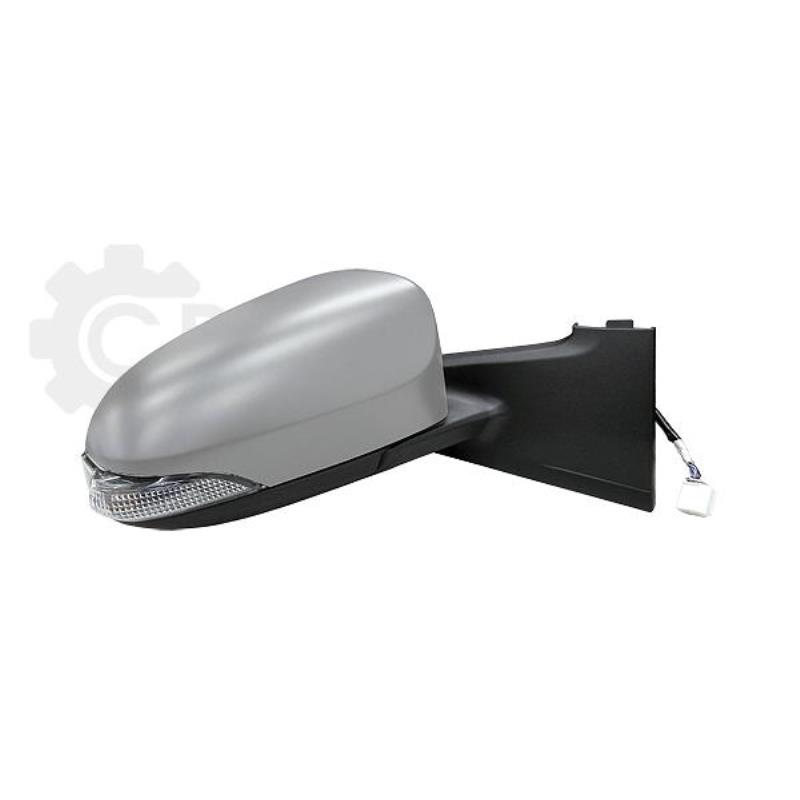 Außenspiegel rechts für TOYOTA YARIS Bj. 09.11-06.14 beheizbar konvex grundiert