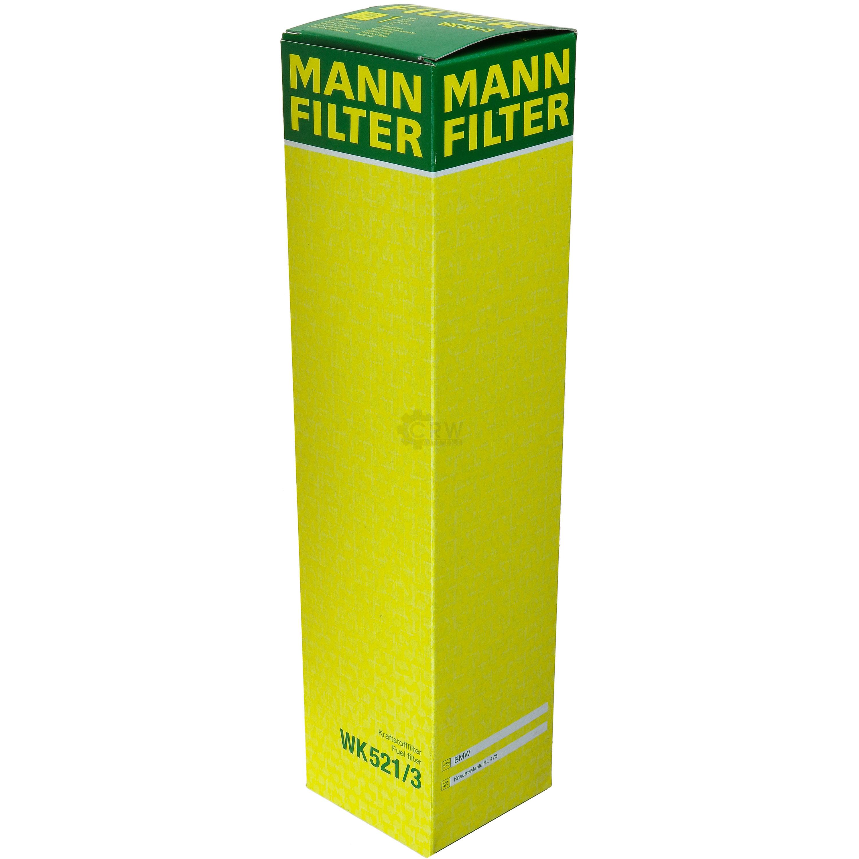 MANN-FILTER Kraftstofffilter WK 521/3 Fuel Filter