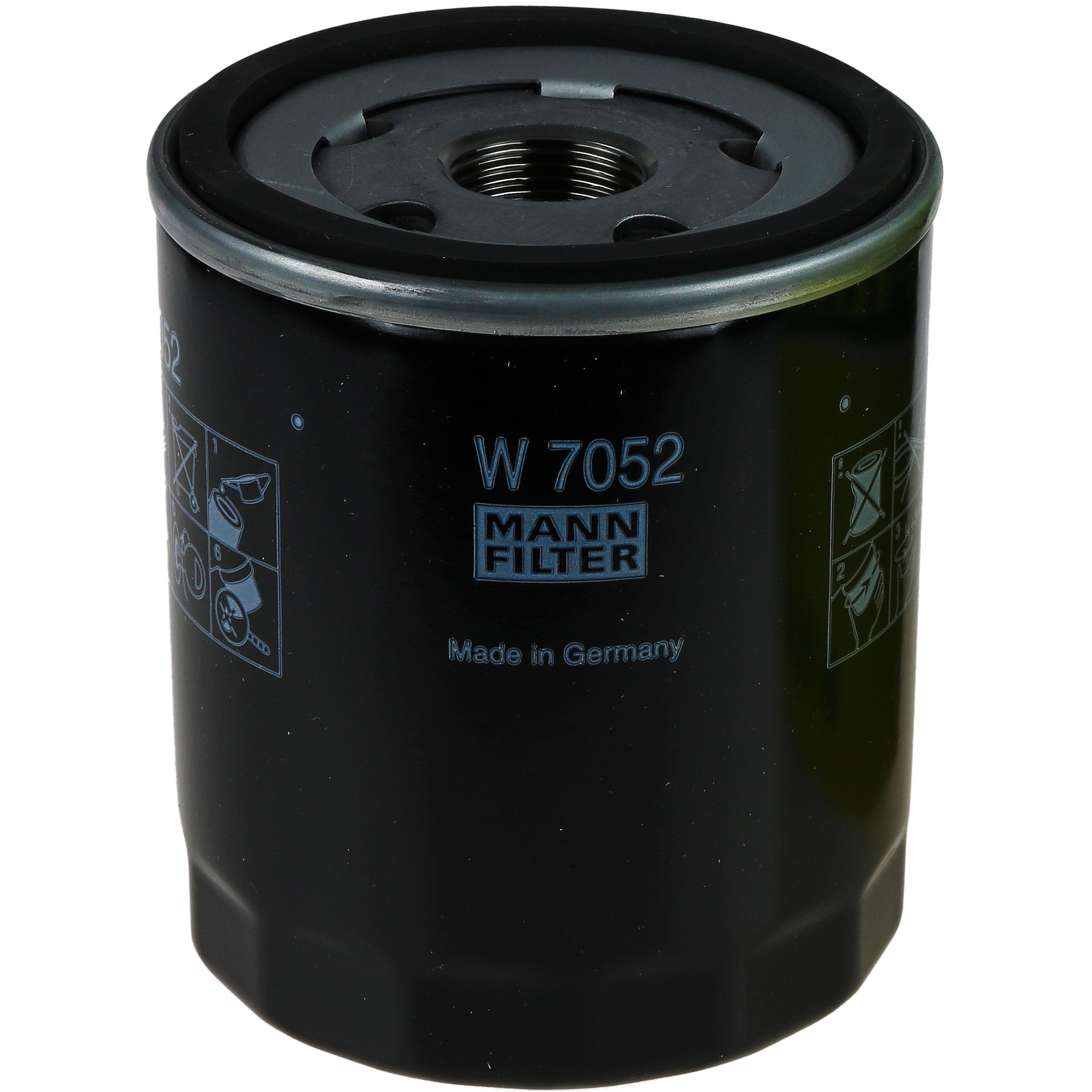 MANN-FILTER Ölfilter W 7052 Oil Filter