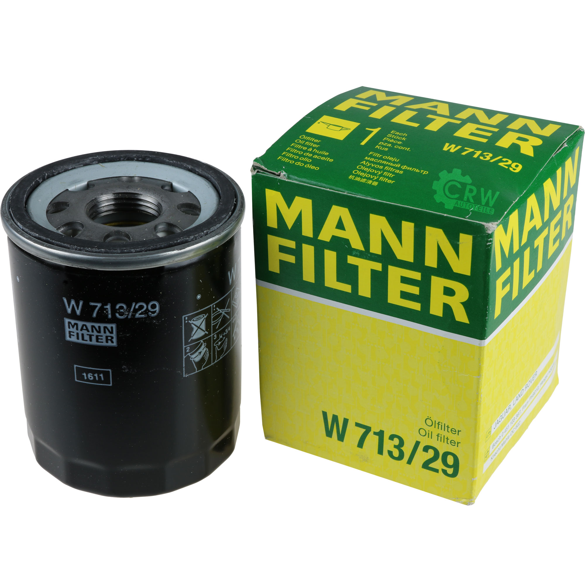 MANN-FILTER Ölfilter W 713/29 Oil Filter