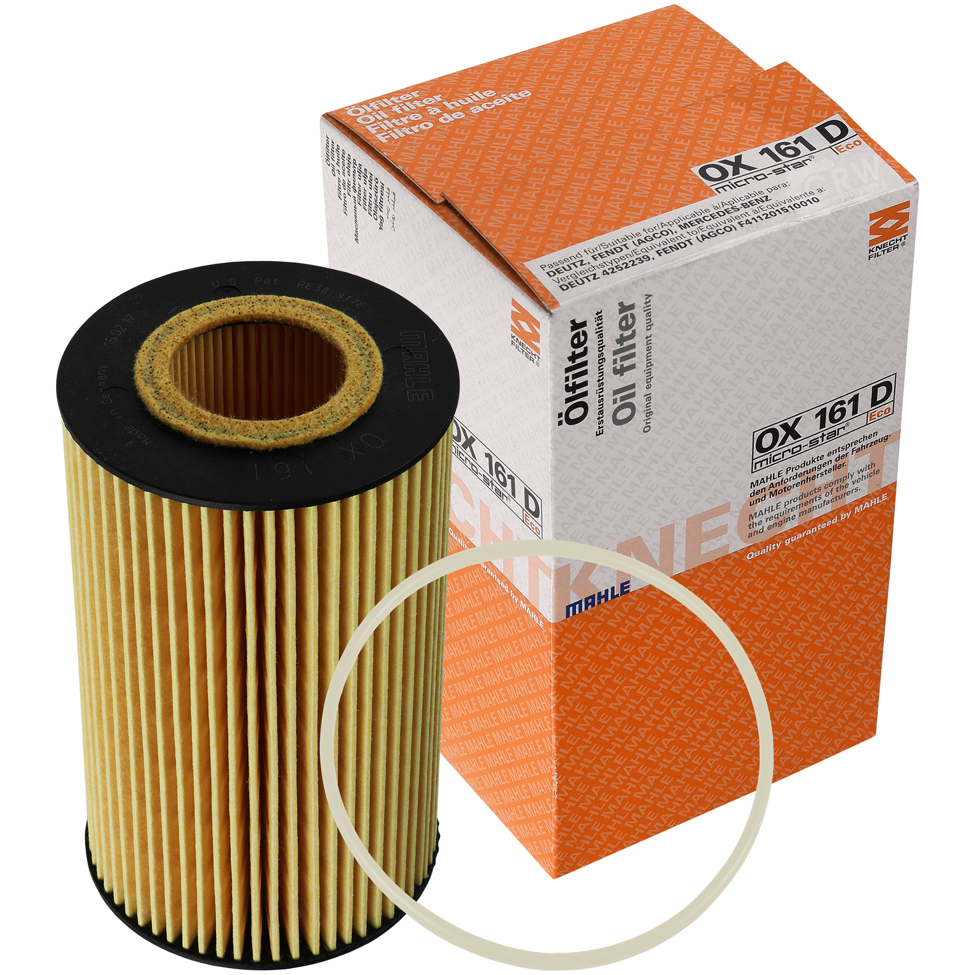 MAHLE / KNECHT Ölfilter OX 161D Oil Filter für Mercedes-Benz Vario