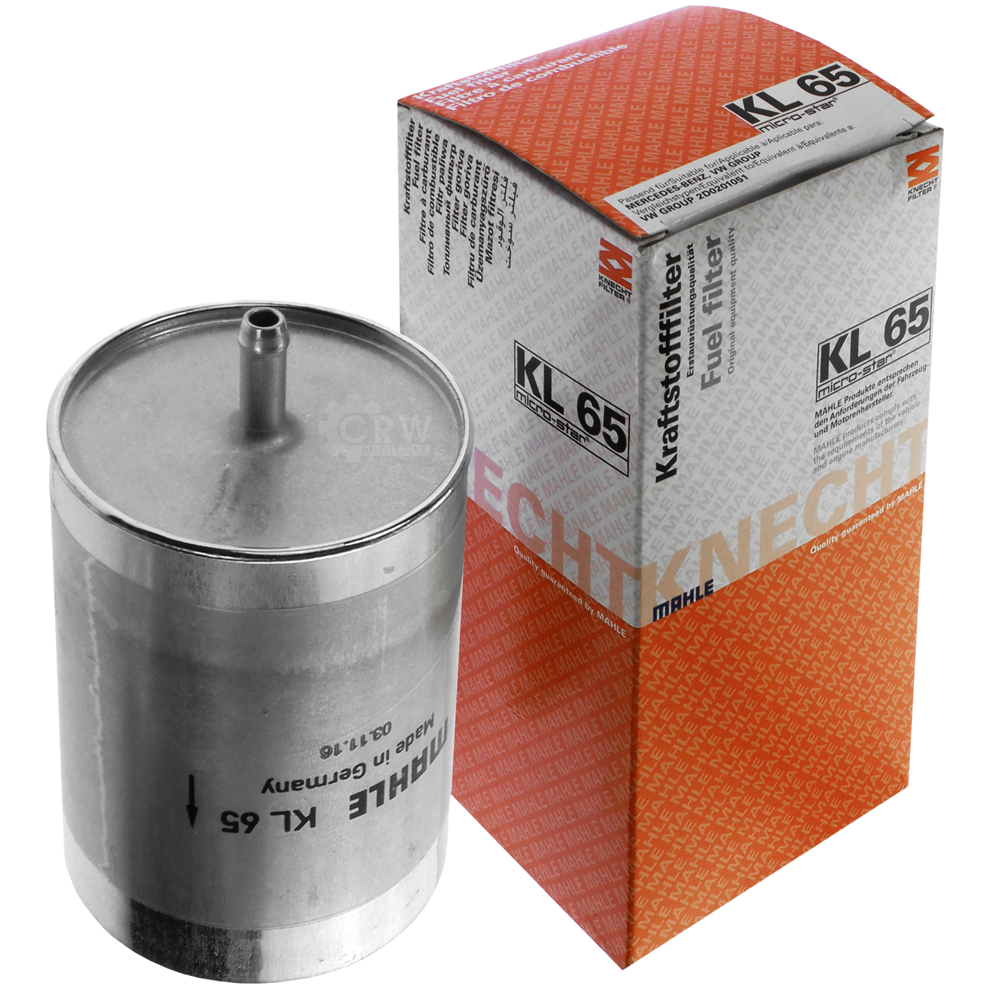 MAHLE Kraftstofffilter KL 65 Fuel Filter