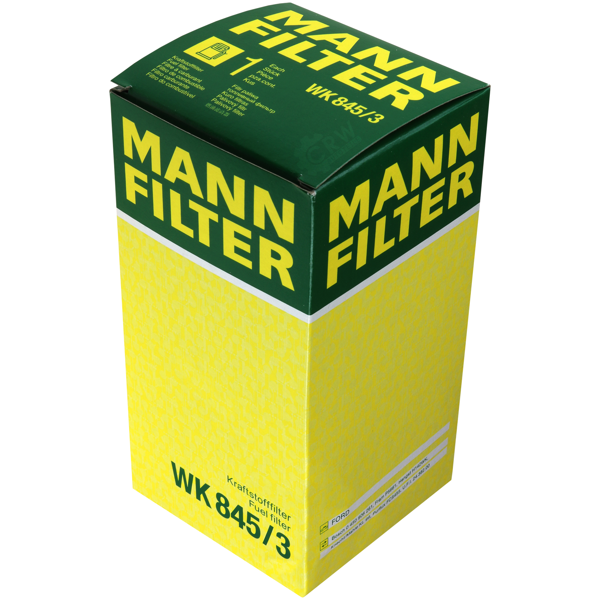 MANN-FILTER Kraftstofffilter WK 845/3 Fuel Filter
