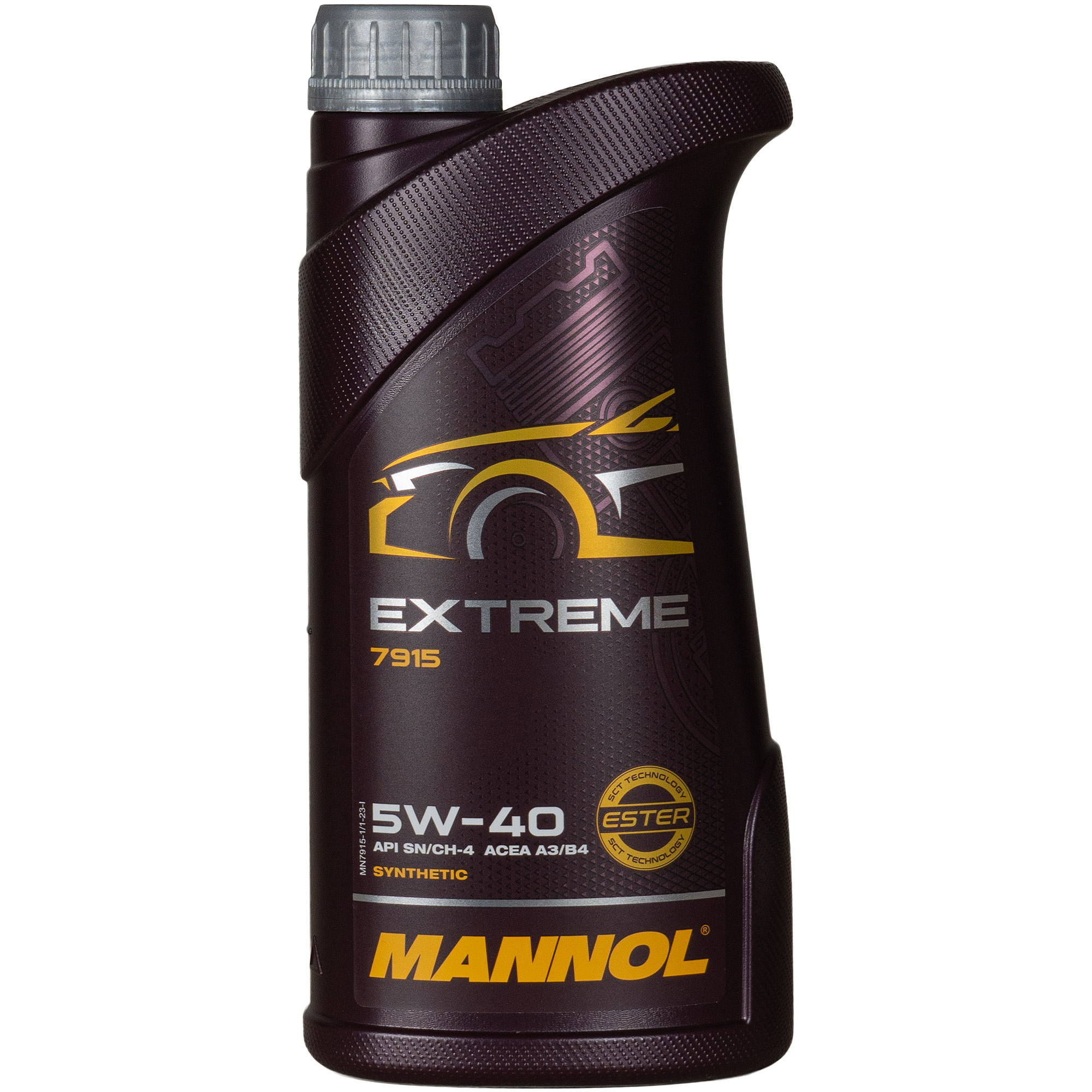  MANNOL 1x1 Liter Extreme 5W-40 API SN/CF Öl Motoröl MN7915-1