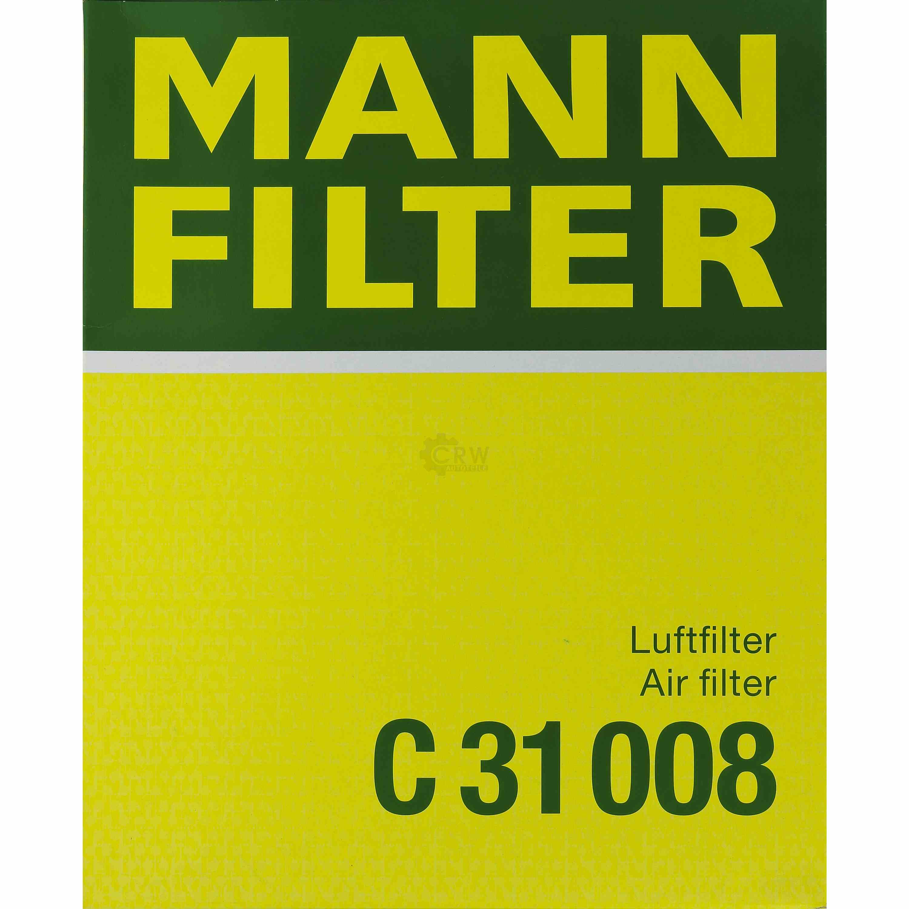MANN-FILTER Luftfilter für Daihatsu Terios J2_ 1.5 4x4 Materia M4_ M3_