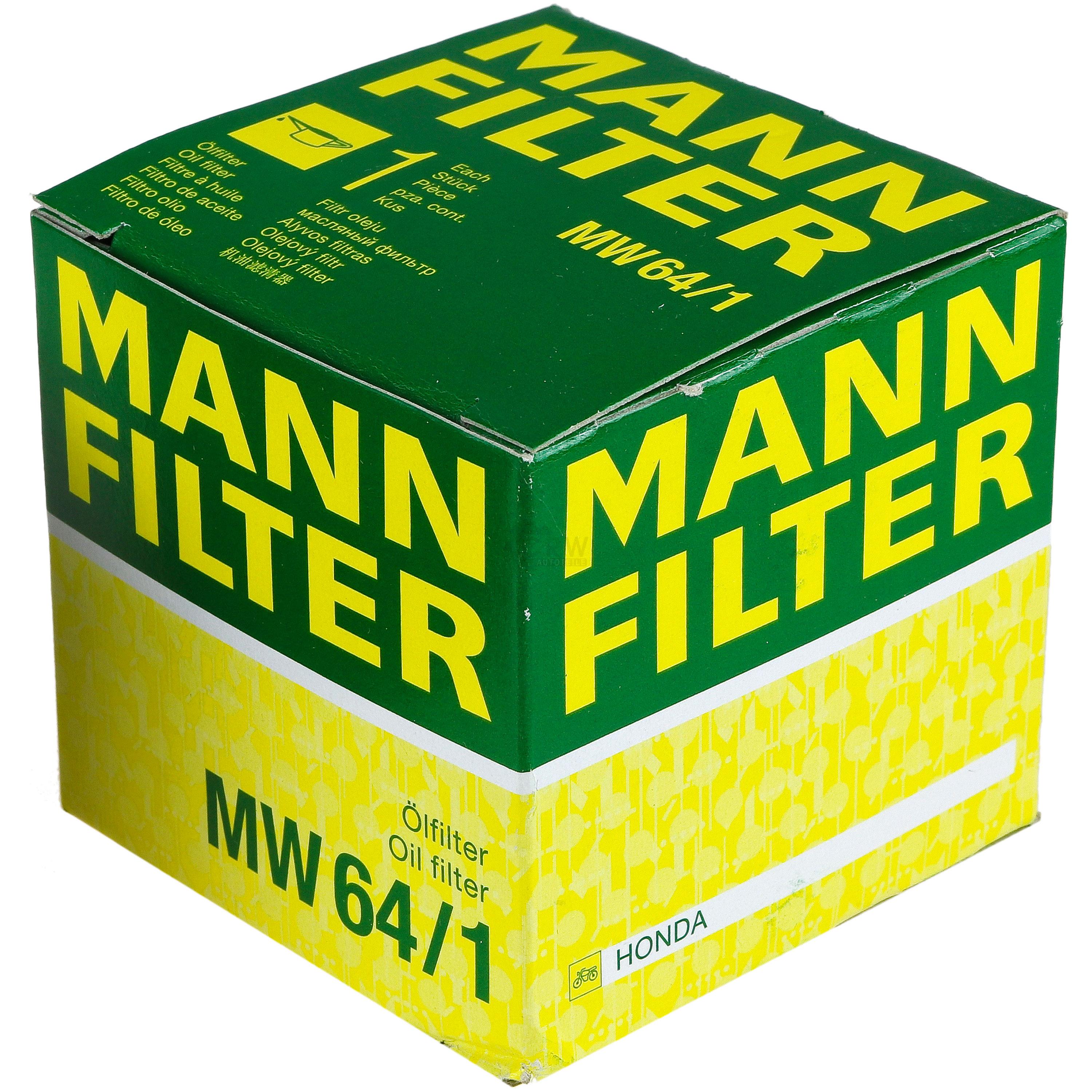 MANN-FILTER Ölfilter MW 64/1 Oil Filter