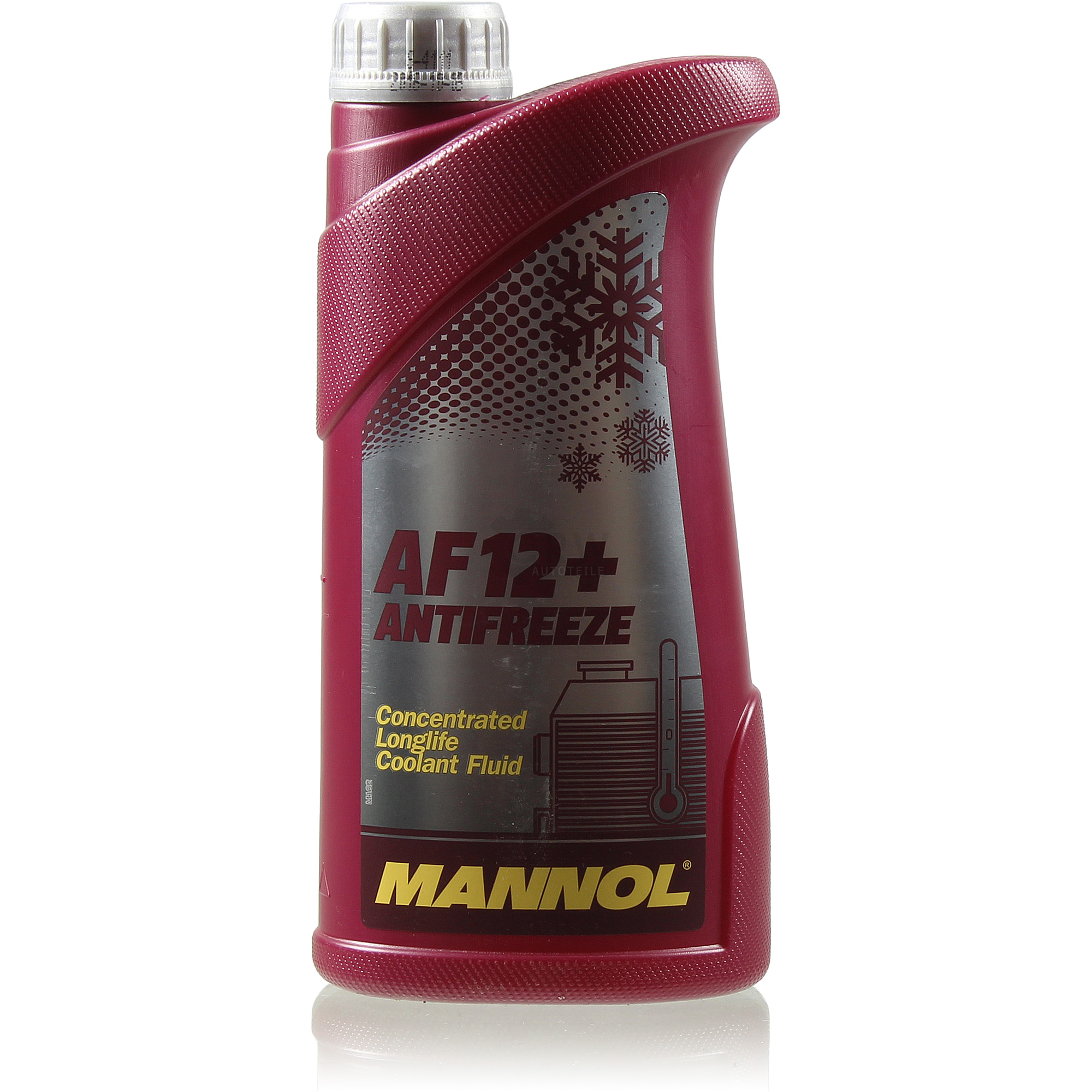 Kühlflussigkeit MANNOL Antifreeze AF12+ 1 L Special Frostschutz rot / violet