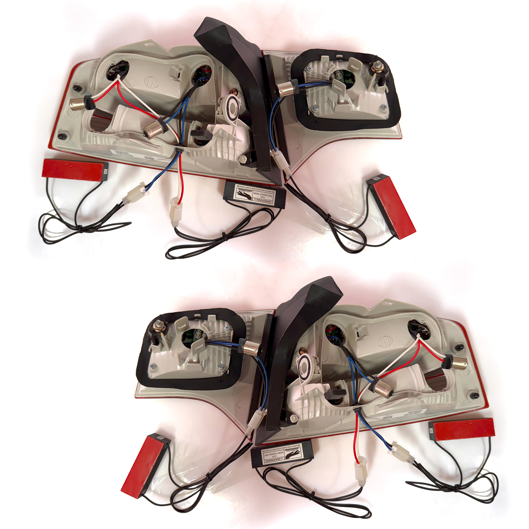 Rückleuchten Set (links & rechts) LED für Audi A4 B7 Limo 04-07 klar rot-schwarz