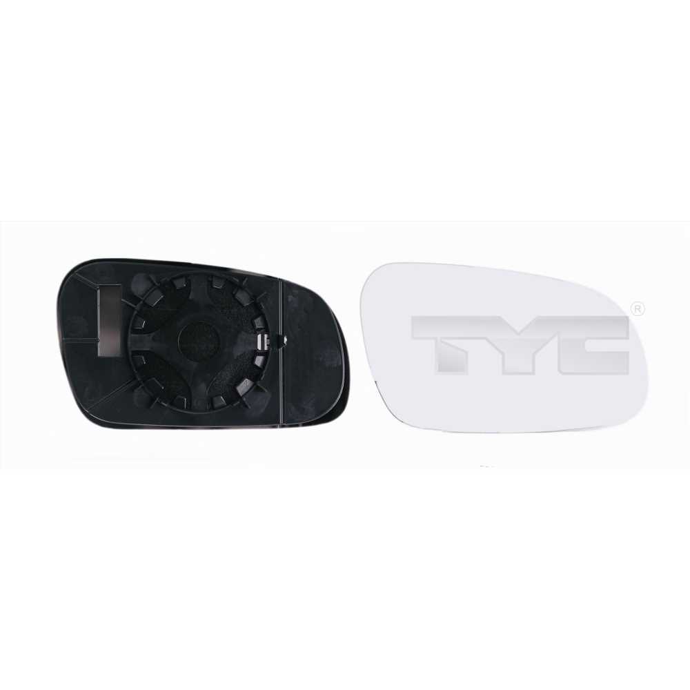 TYC Spiegelglas Außenspiegel links passend für VW Fox 5Z1 5Z3 337-0152-1