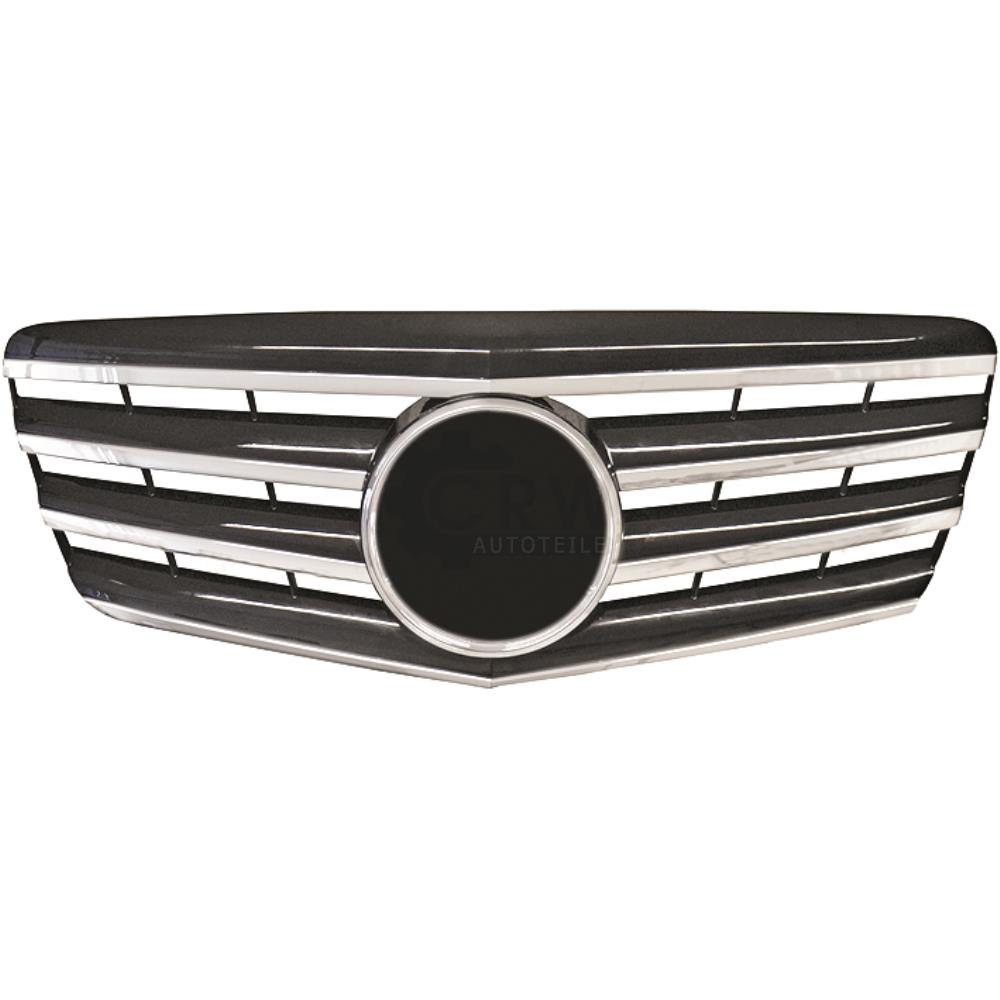 Kühlergrill Frontgrill für Mercedes E-Kl. W211 Bj. 06-09 ohne Emblem