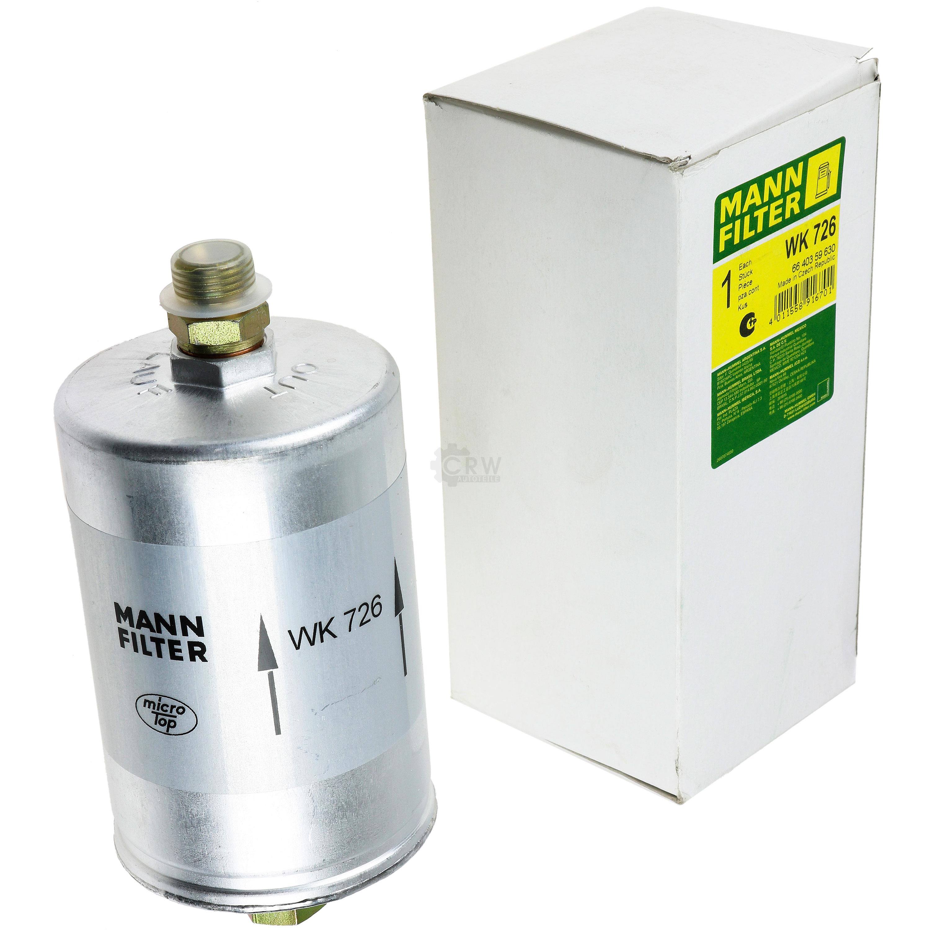 MANN-FILTER Kraftstofffilter WK 726 Fuel Filter