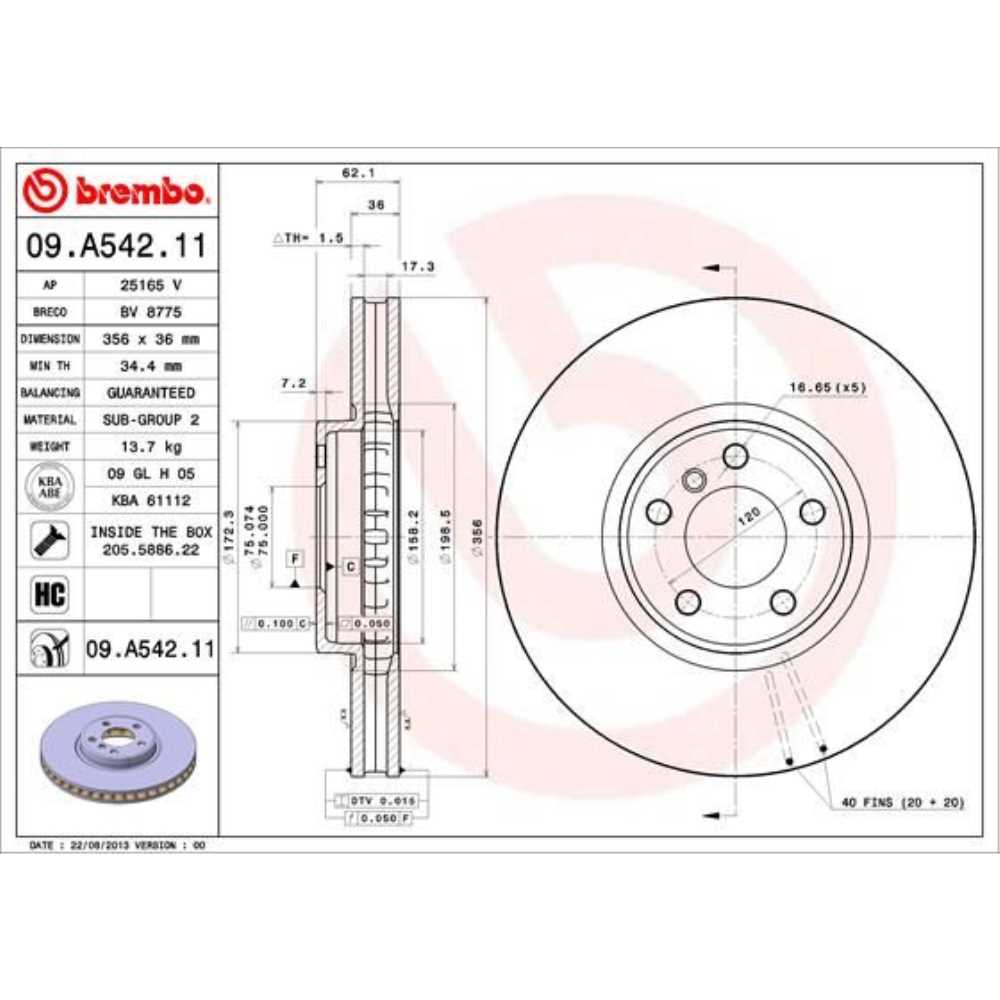 BREMBO Satz Bremsen Bremsscheiben belüftet vorne + Bremsbeläge für BMW X5 E53