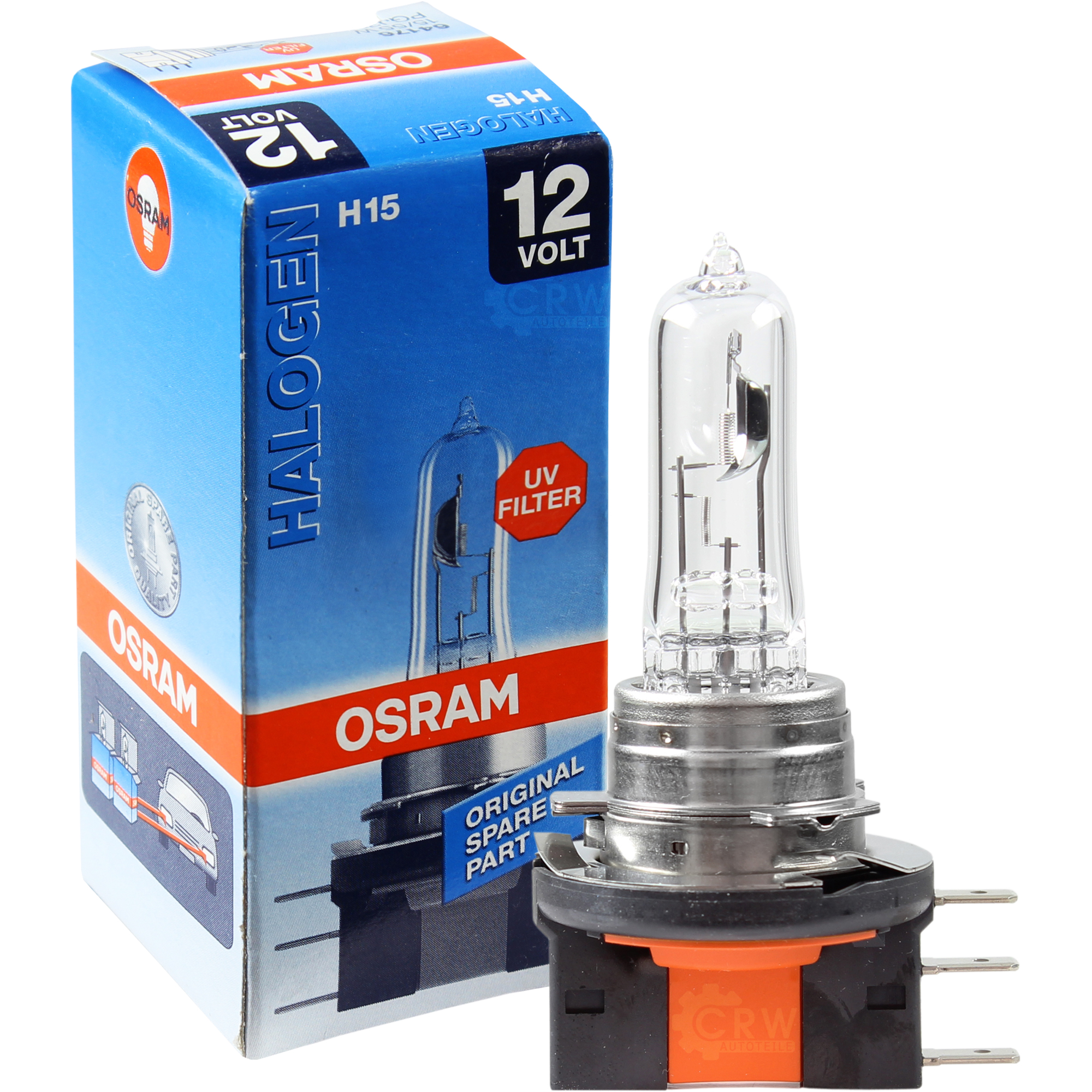H15 15/55W PGJ23t-1 1st. Osram