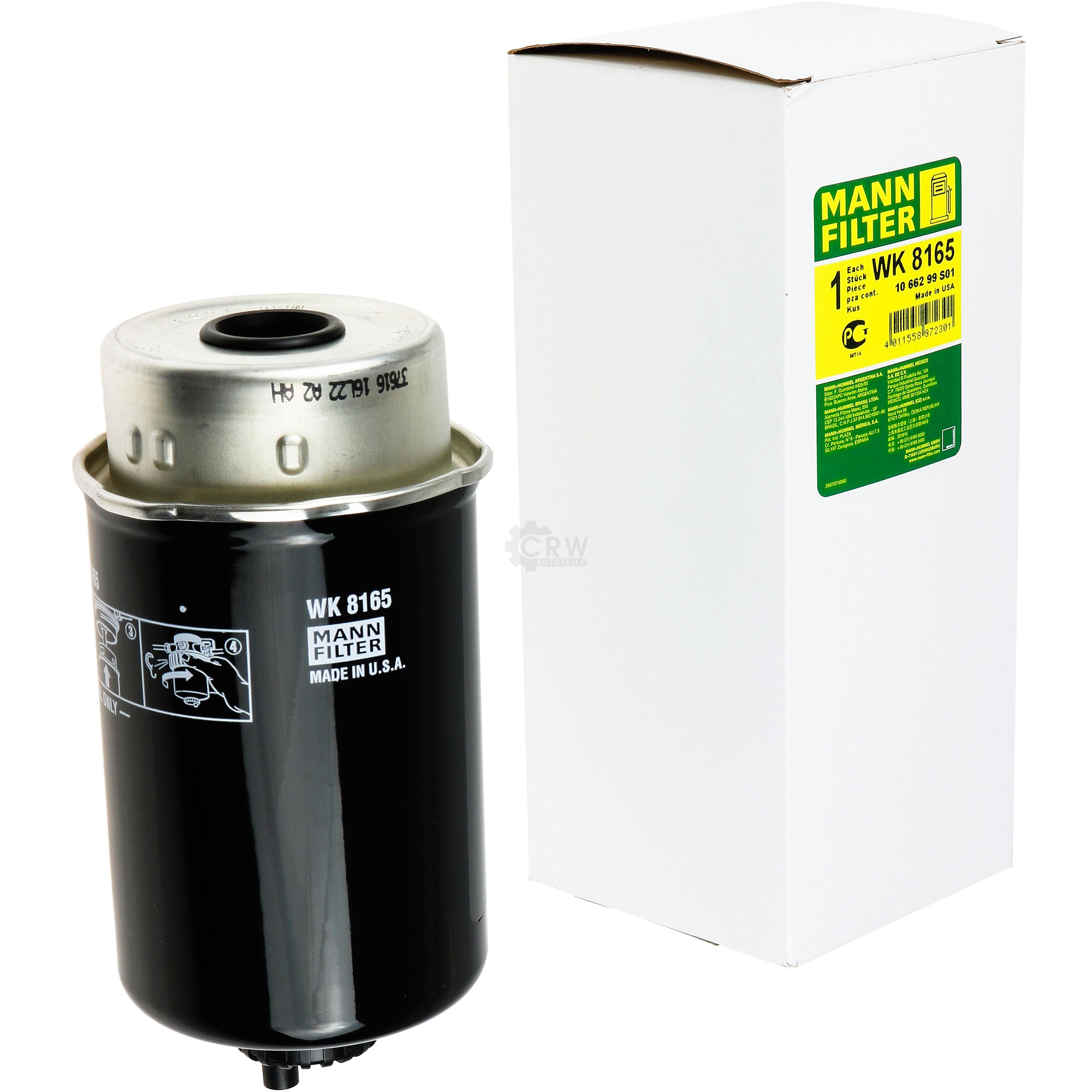 MANN-FILTER Kraftstofffilter WK 8165 Fuel Filter
