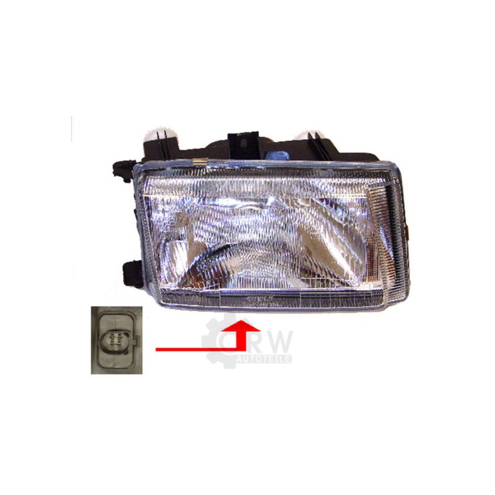 Halogen Scheinwerfer rechts für VW POLO 95 (6N/6KV) Bj. 10/99-09/01 H4 2LK