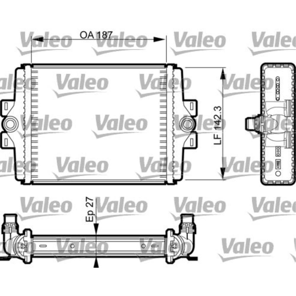 VALEO Kühler Wasserkühler Motorkühler für BMW 3er Touring F31 330d