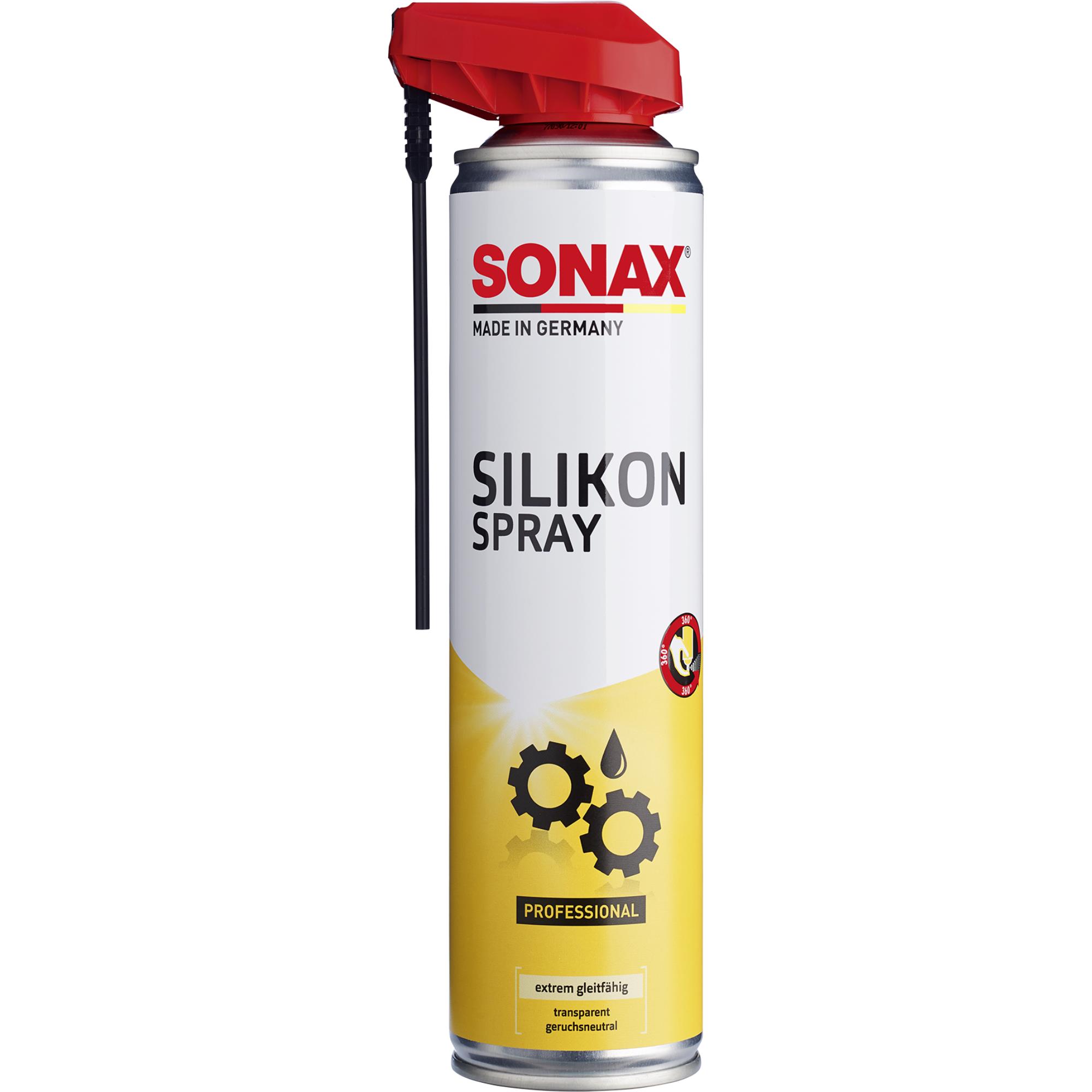 SONAX SilikonSpray m. EasySpray Universalöl Haushalt geruchsneutral 400 ml