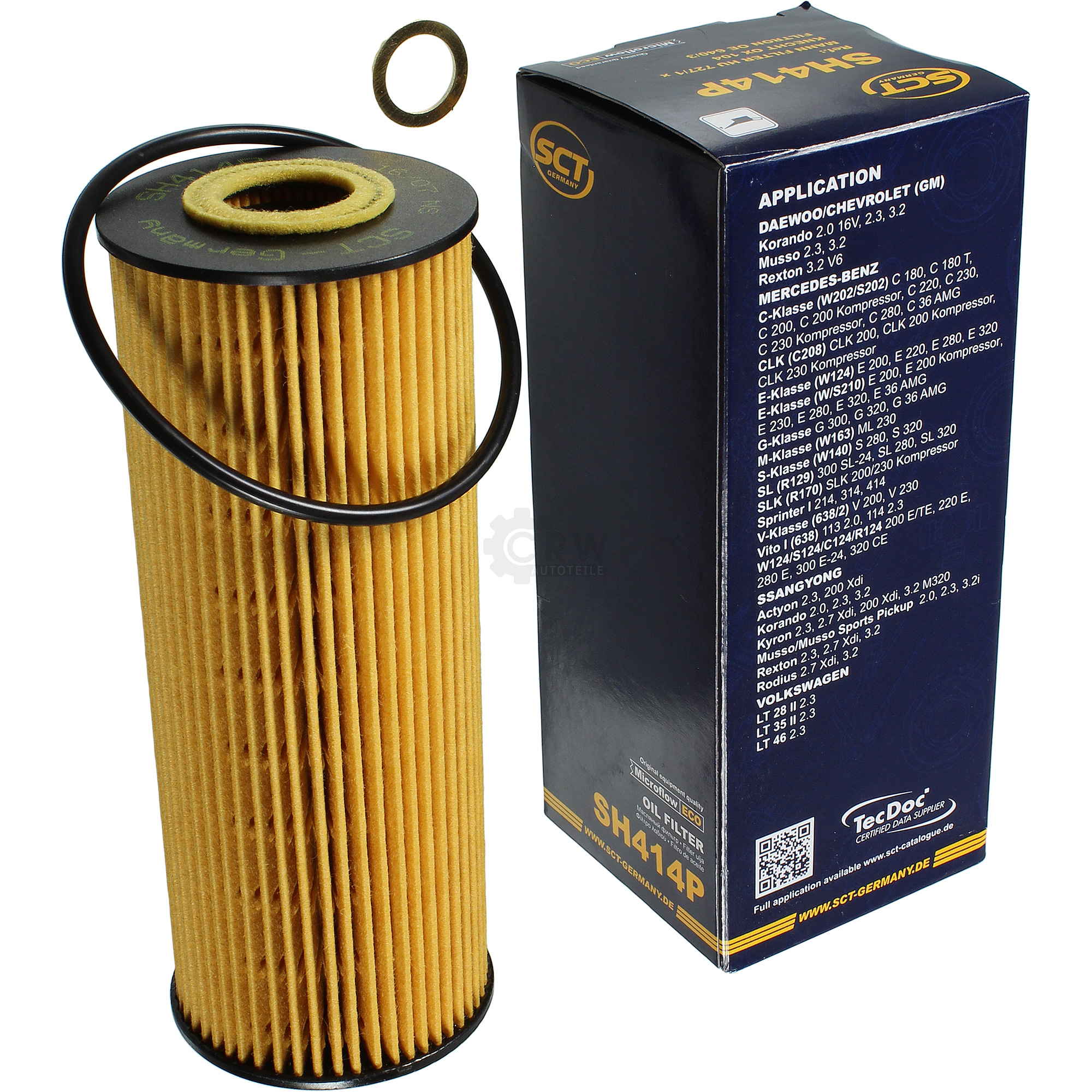 Ölfilter für Mercedes-Benz C-Klasse W202 W203 SLK R170 200