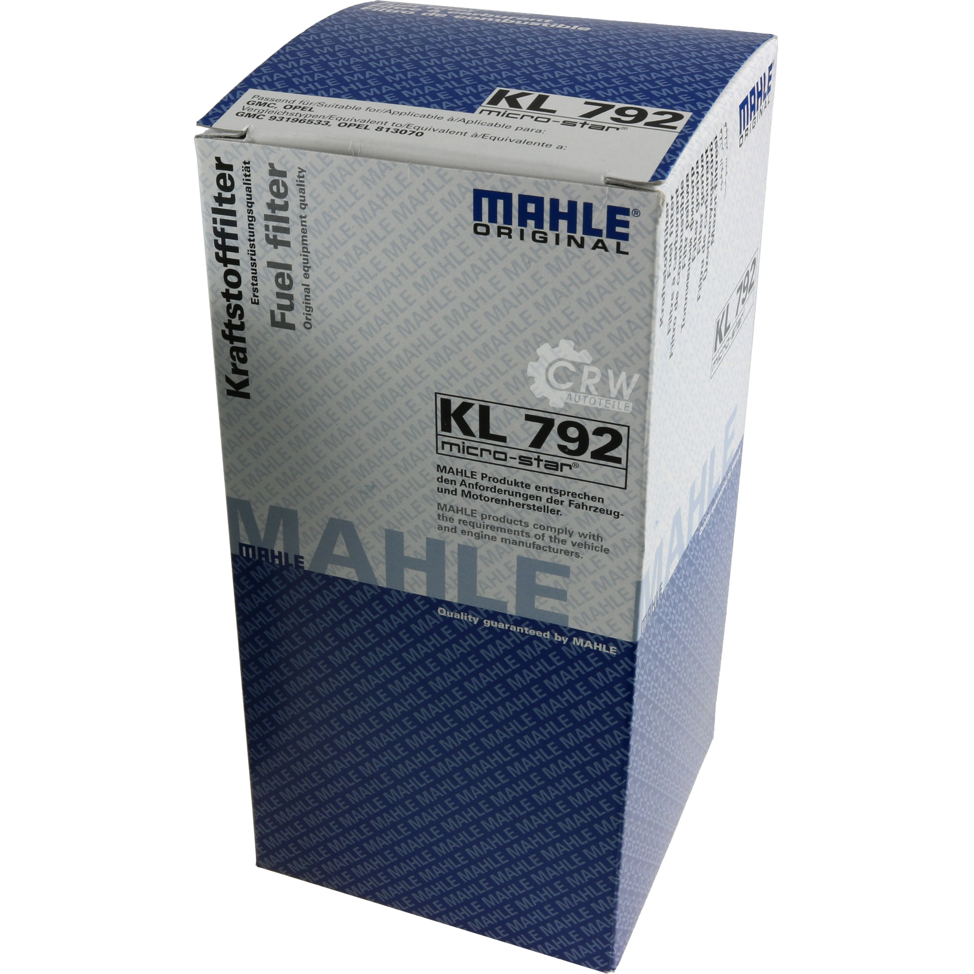 MAHLE Kraftstofffilter KL 792 Fuel Filter