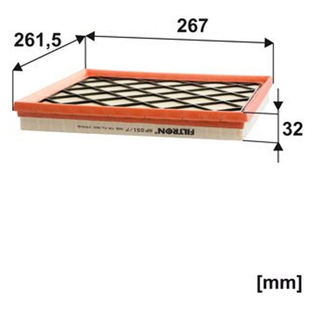 FILTRON AP 051/7 Luftfilter für Opel Astra J P10 P12 W13 Chevrolet Cruze