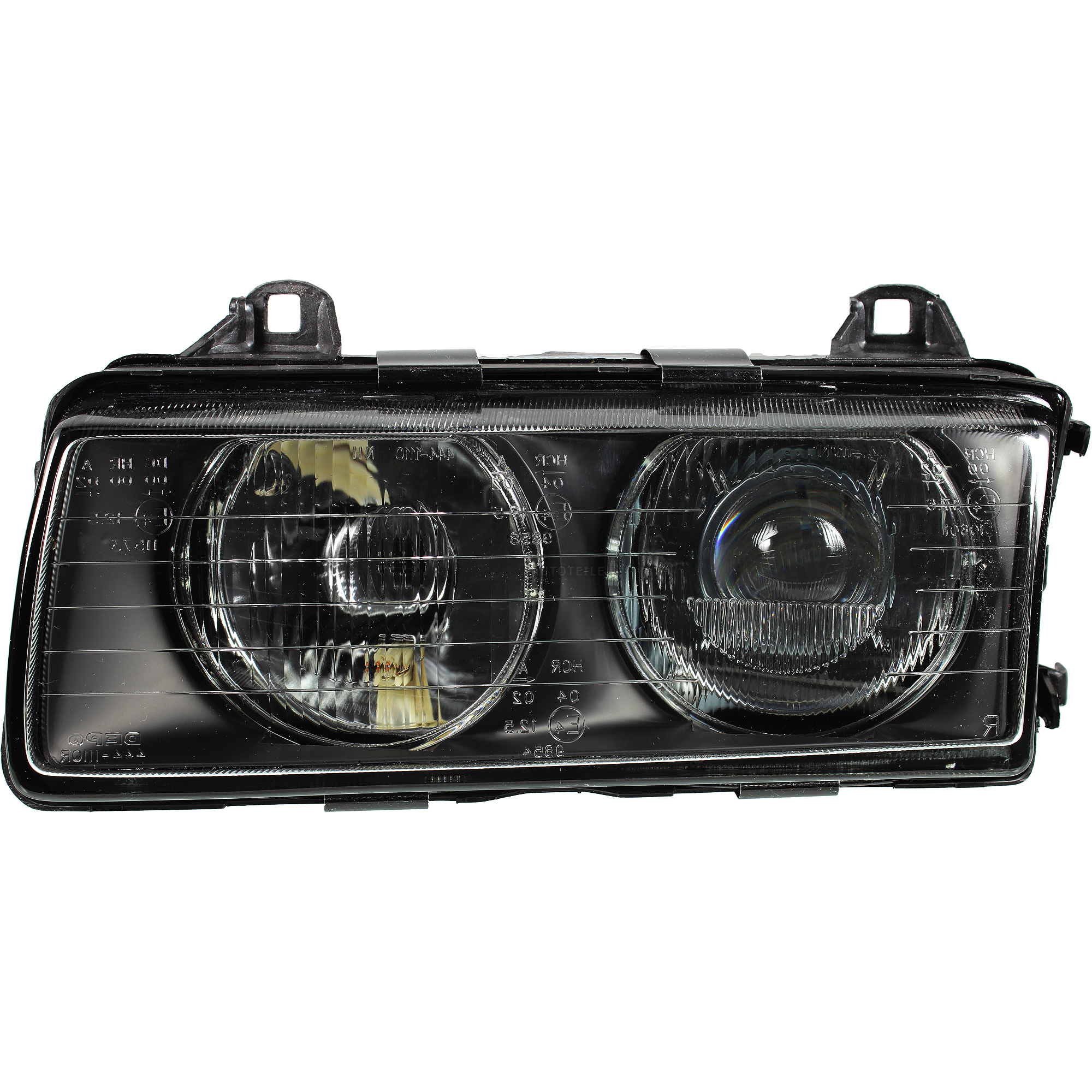 Scheinwerfer links für BMW E36 Bj. 10/90-05/94 H1+H1 Frontscheinwerfer
