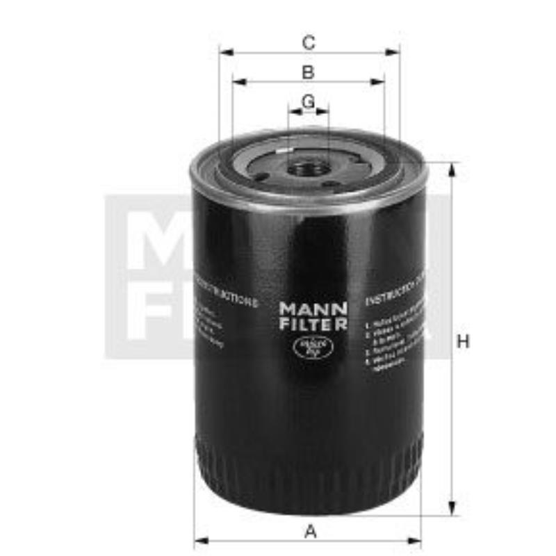 MANN-FILTER Hydraulikfilter für Automatikgetriebe W 719/28