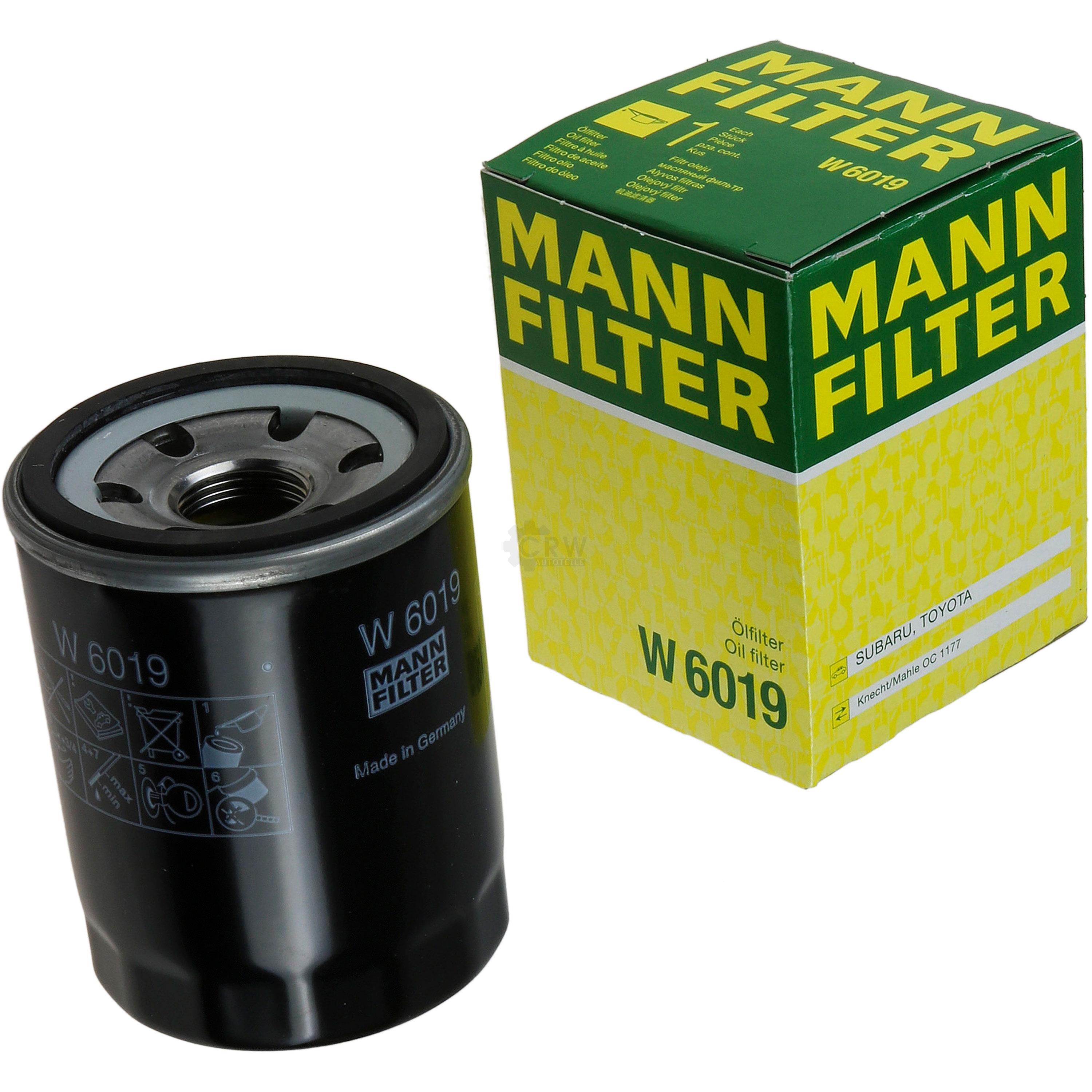MANN-FILTER Ölfilter W 6019 Oil Filter