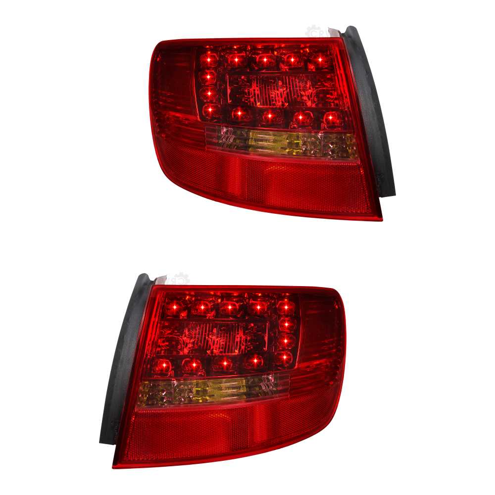 Rückleuchten Heckleuchten Set links & rechts rot für Audi A6 Avant 4F5 C6