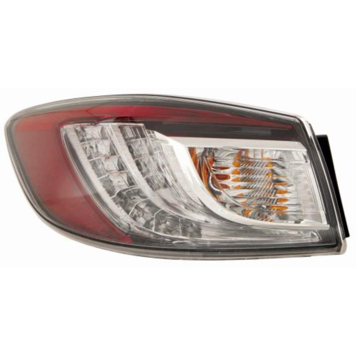 ABAKUS Rückleuchte Heckleuchte rechts für Mazda 3 BL