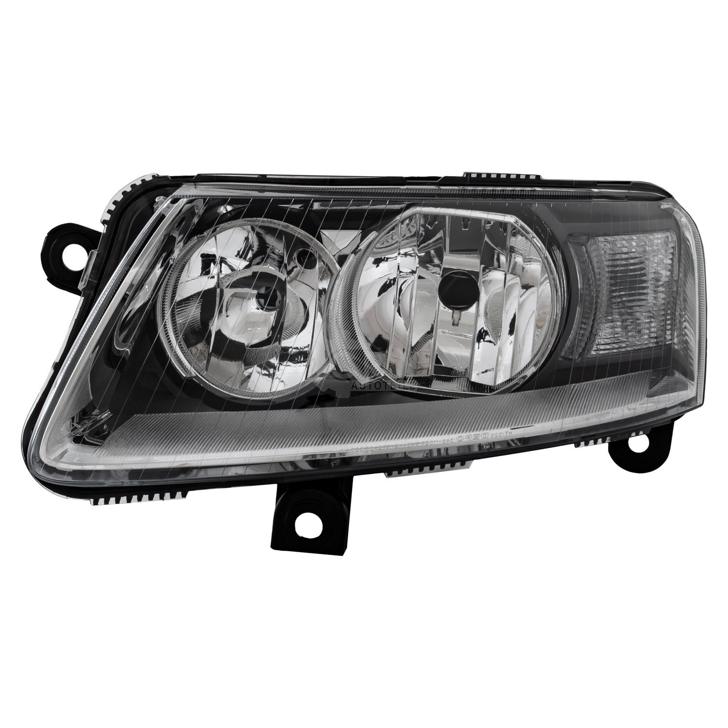 Halogen Scheinwerfer Set für Audi A6 (4F) 05.04-09.08 H7/H7 ohne Motor