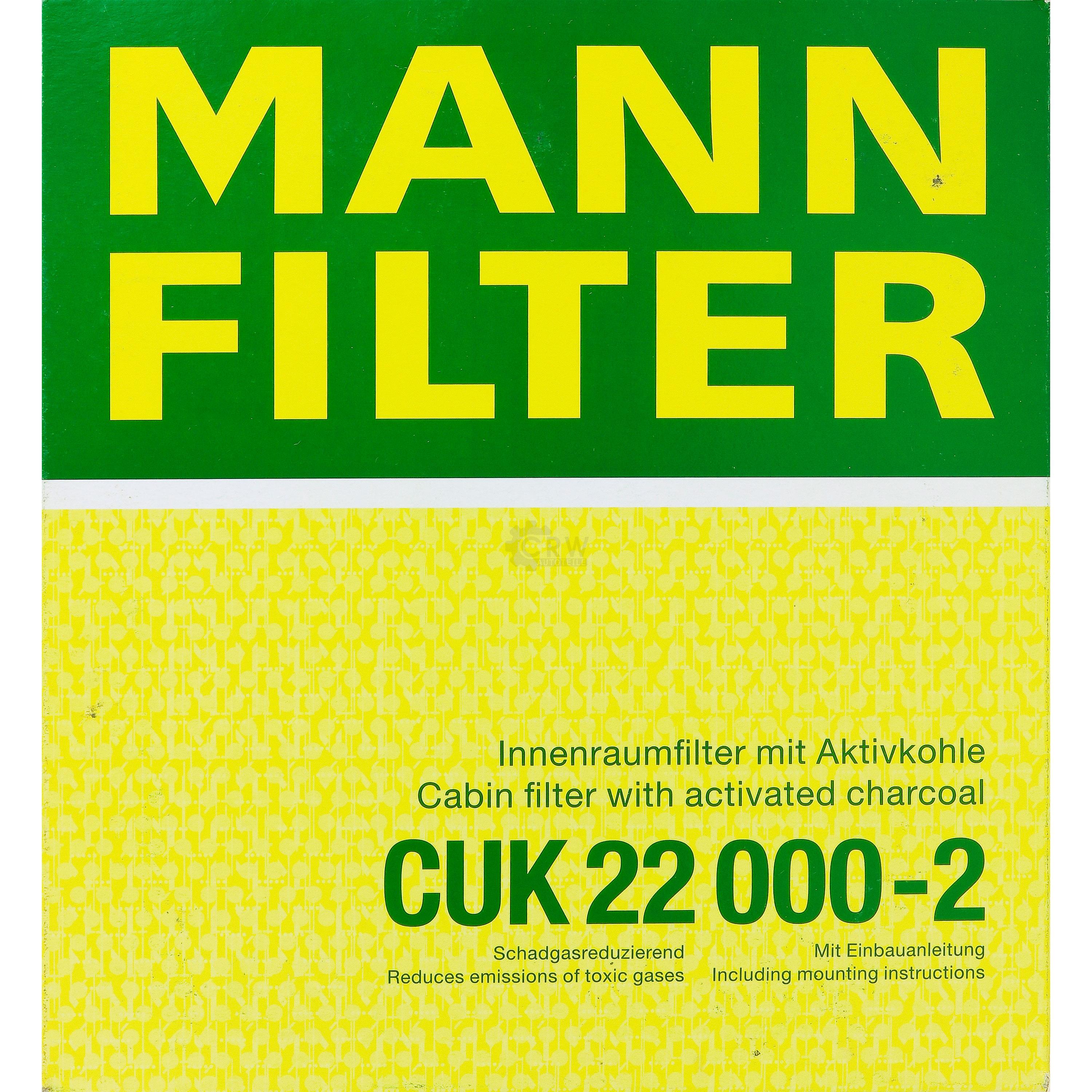 Filter Innenraumluft CUK 22 000-2 für Mercedes-Benz E-Klasse W210 T-Model S210 W220 Maybach 240_ 62