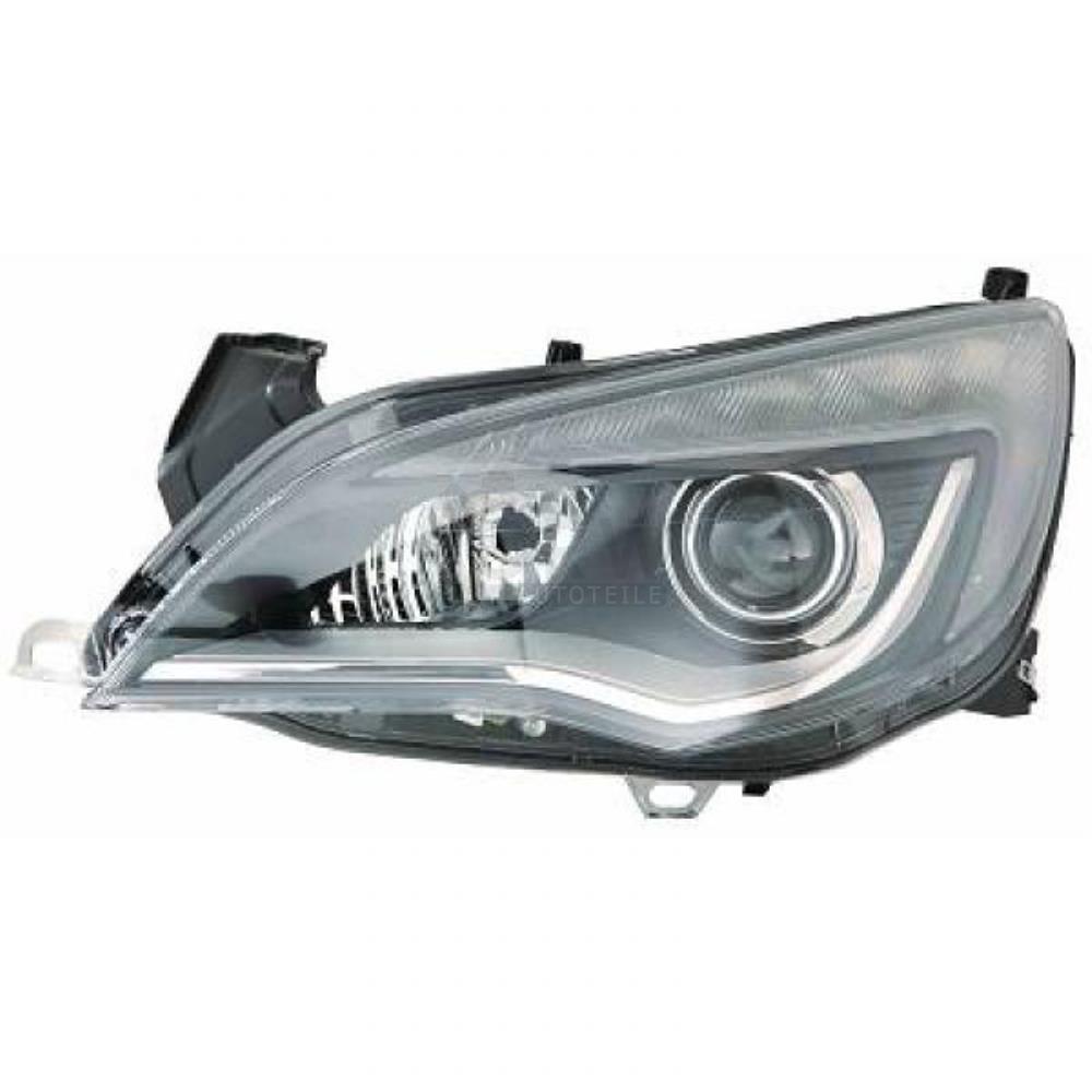 Bi Xenon Scheinwerfer links für Opel  Astra J 09->> Tagfahrlicht Kurvenlicht XK4